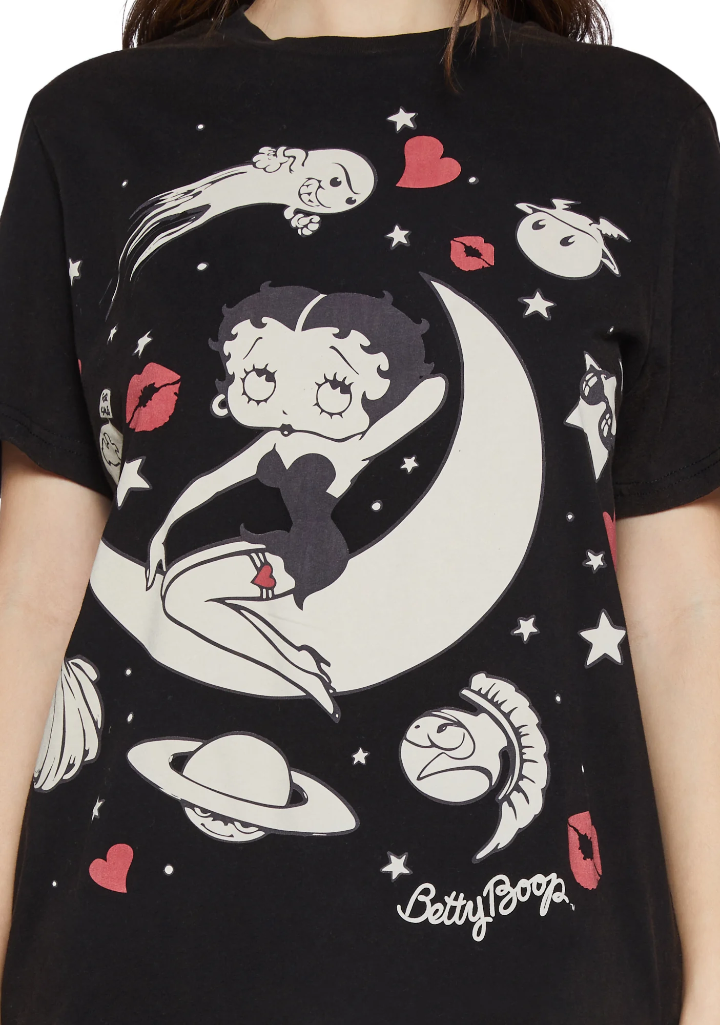 She's Got The World Oversized Tee - Image 5