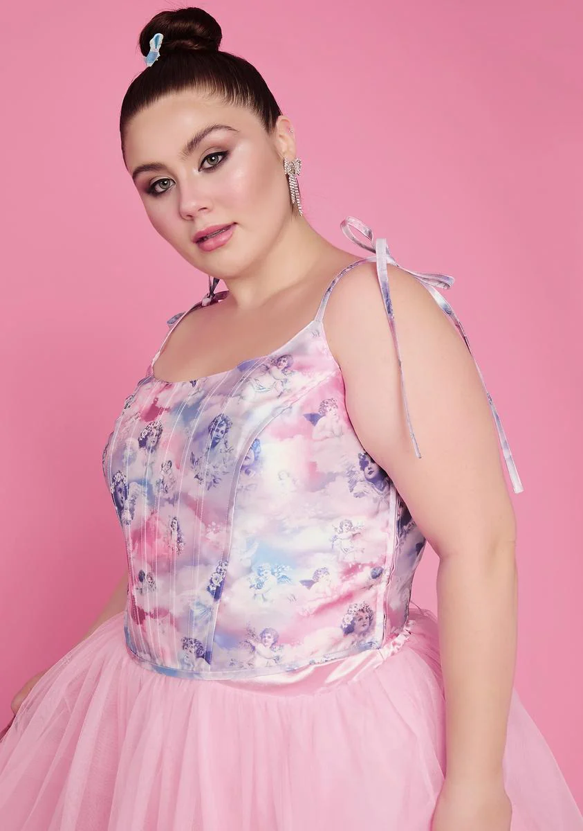 She's On Cloud Nine Corset Top - Image 4
