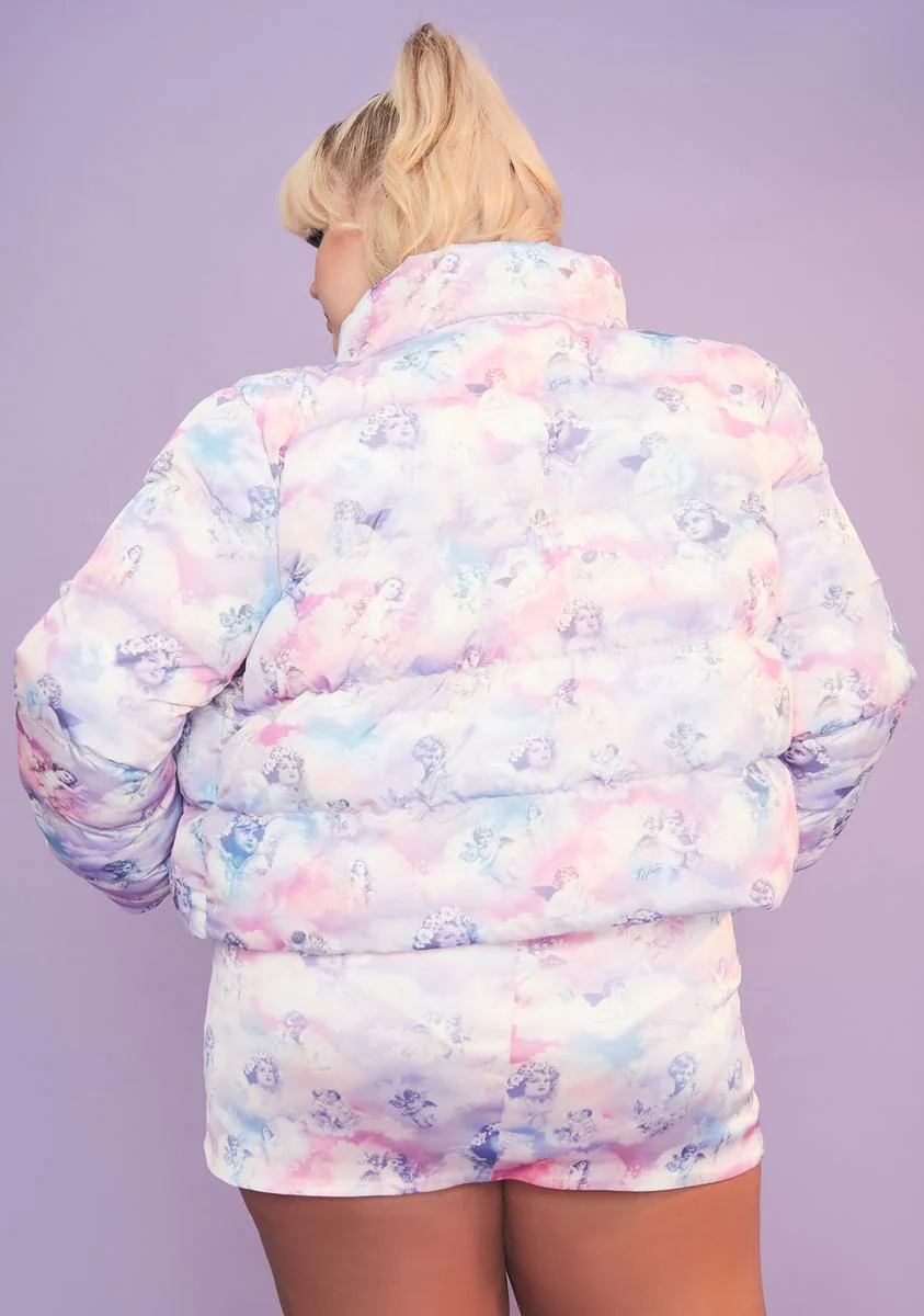 She's On Cloud Nine Puffer Jacket - Image 4