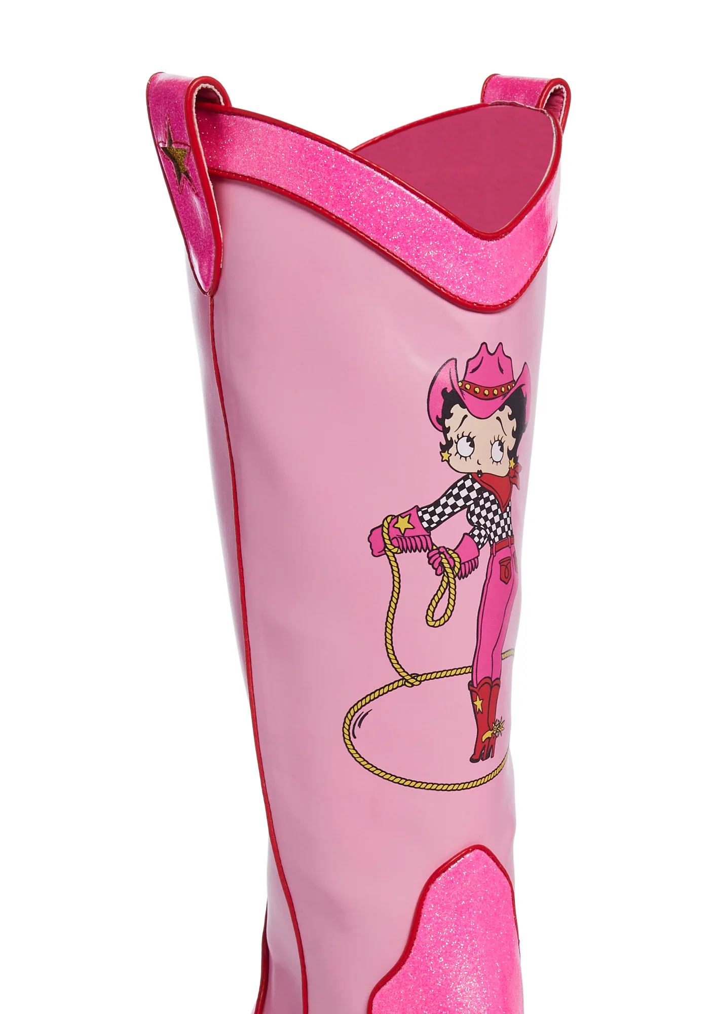 She's The Bee's Knees Cowboy Boots - Glitter - Image 2
