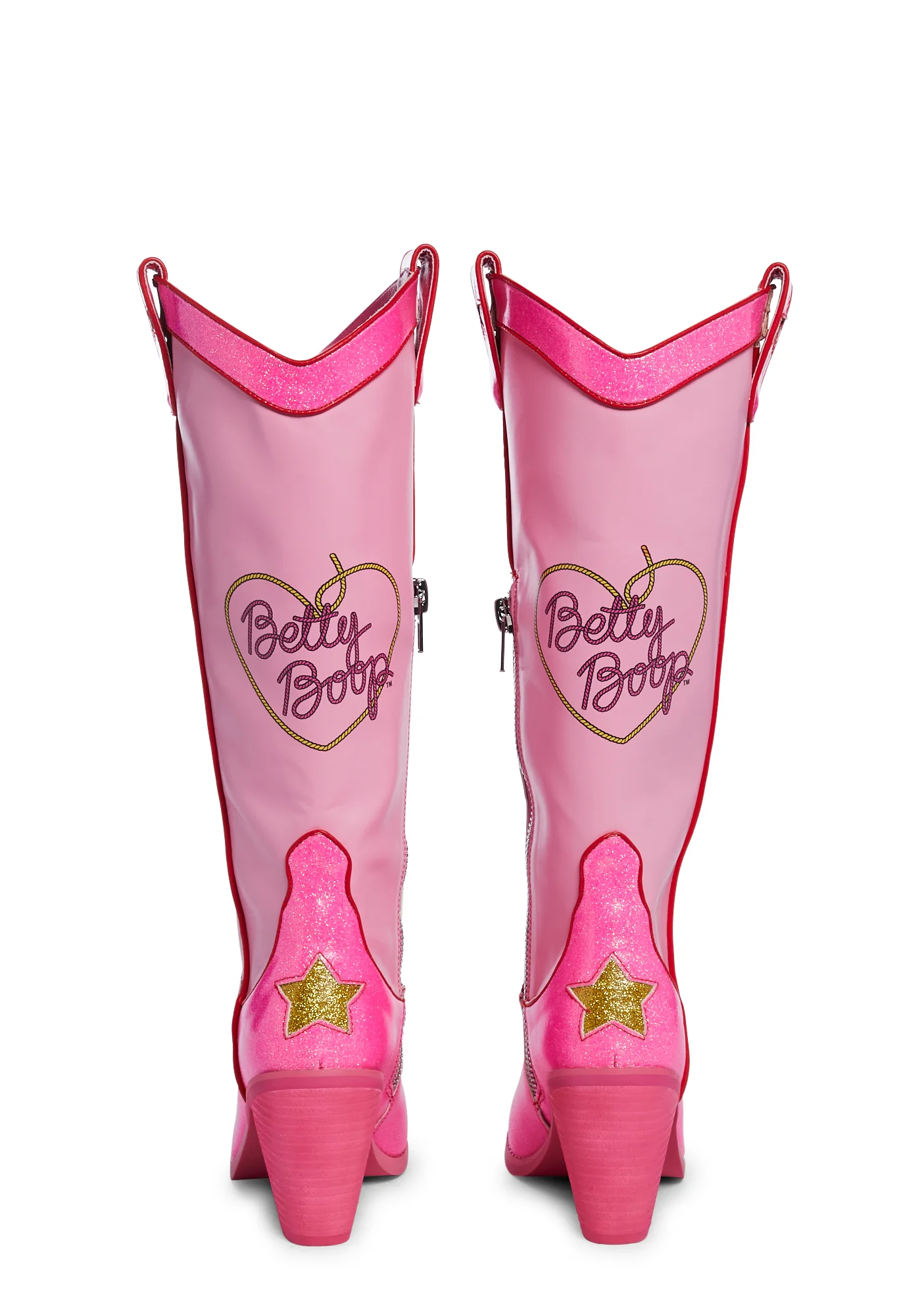 She's The Bee's Knees Cowboy Boots - Glitter - Image 4