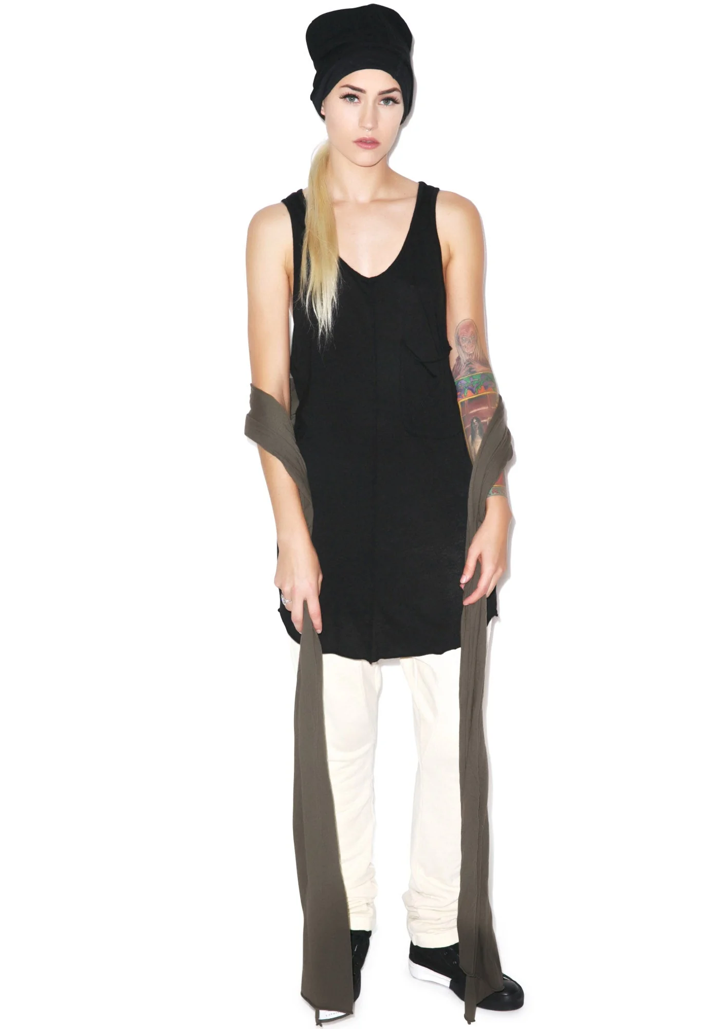 Shield Tank - Black - Image 6