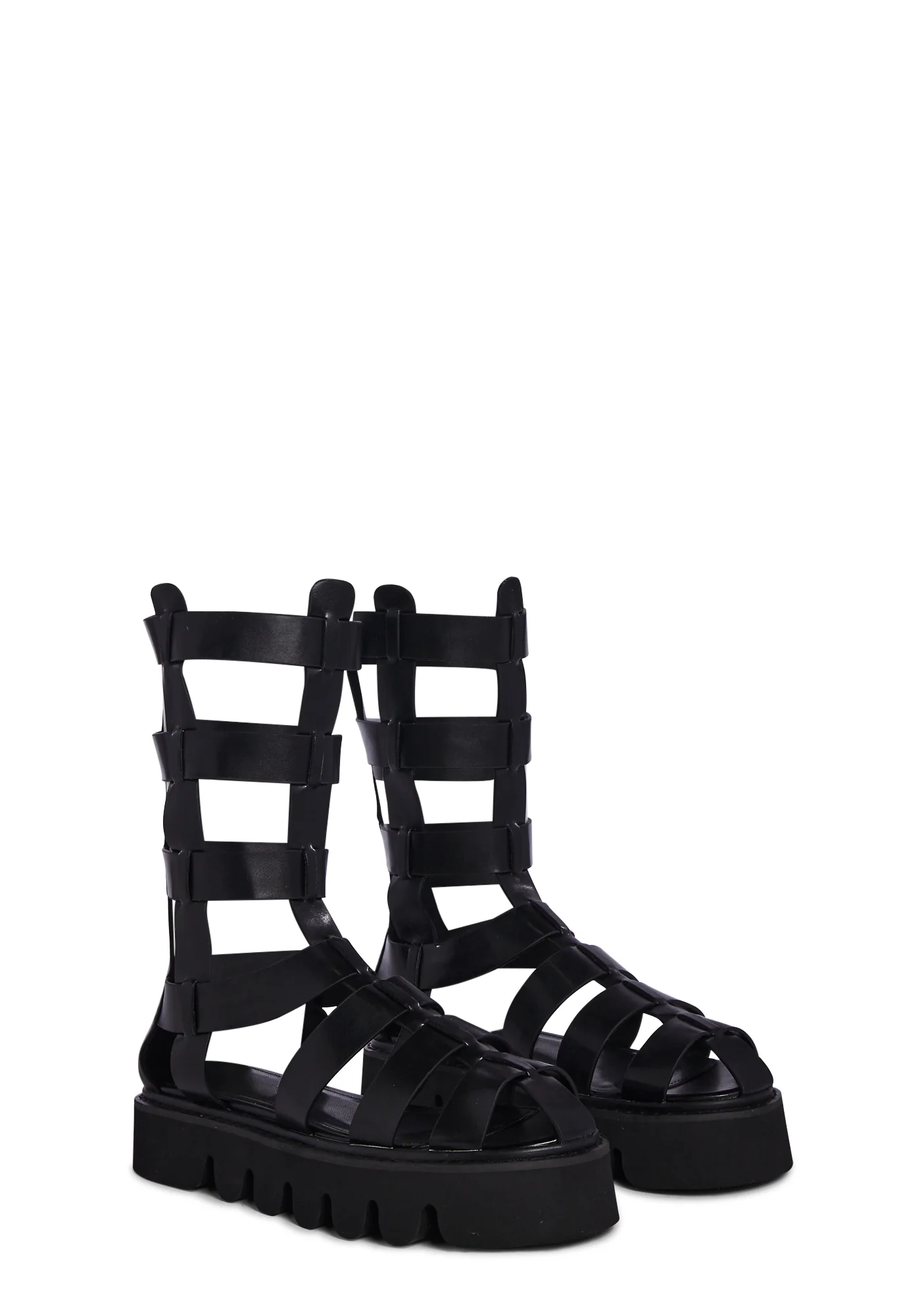 Shiloh Gladiator Sandals- Black - Image 3