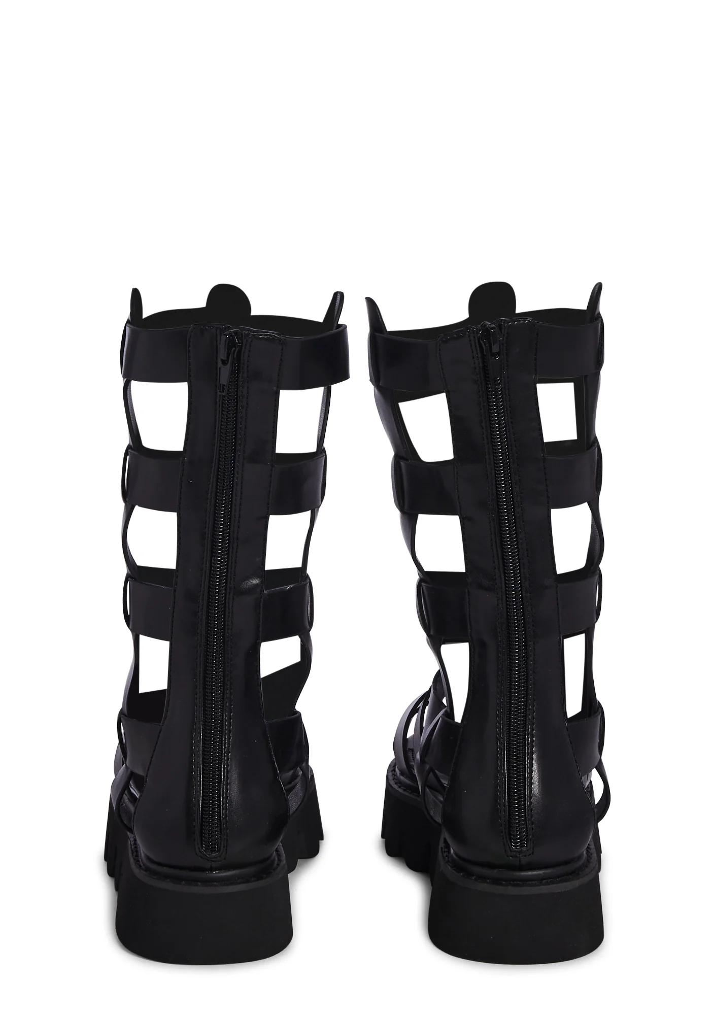 Shiloh Gladiator Sandals- Black - Image 4