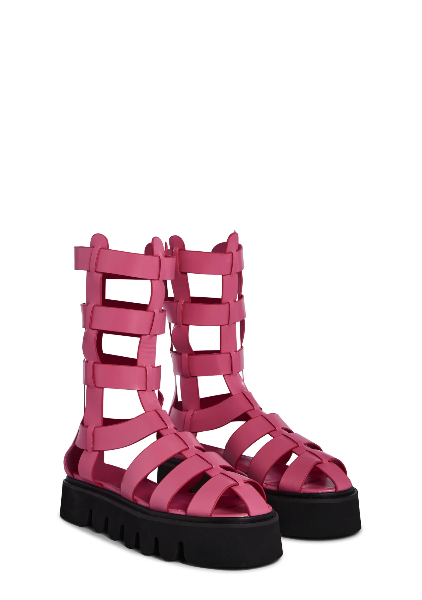 Shiloh Gladiator Sandals- Pink - Image 3
