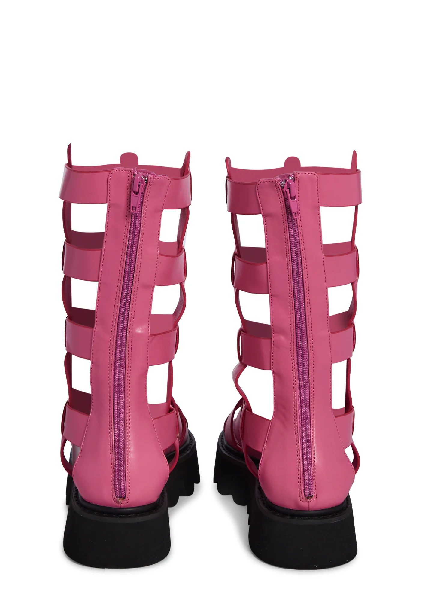 Shiloh Gladiator Sandals- Pink - Image 4