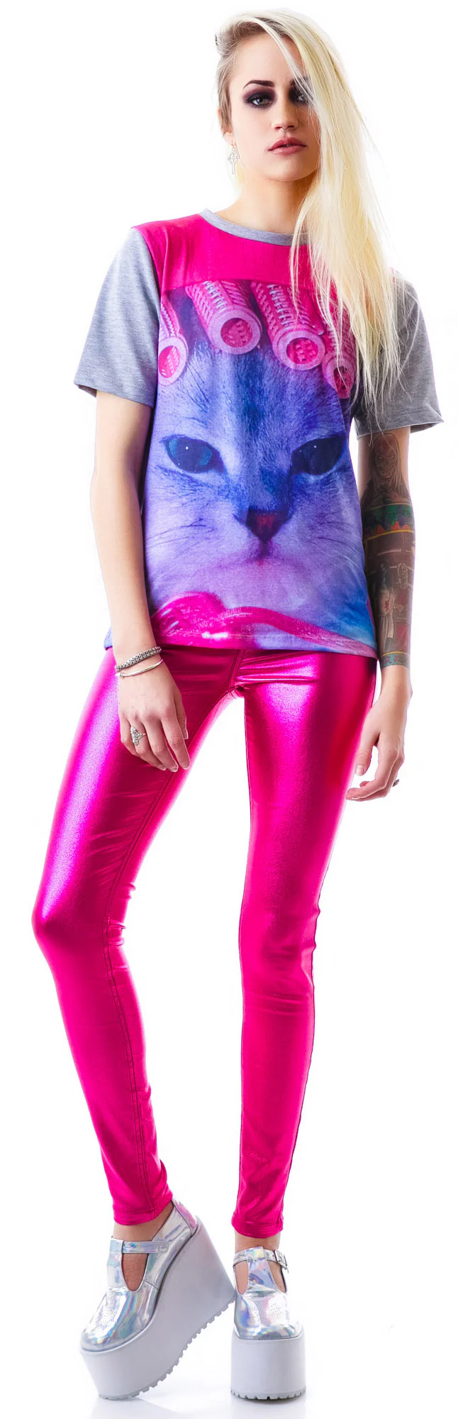 Shimmer Skinny Jeans - Image 8