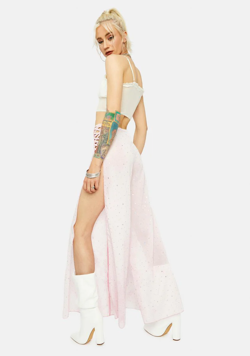 Shimmering Splendid Wide Leg Pants - Image 4