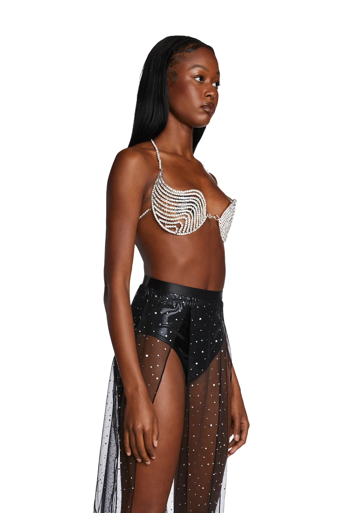 Shimmering Splendor Chain Bra - Image 3