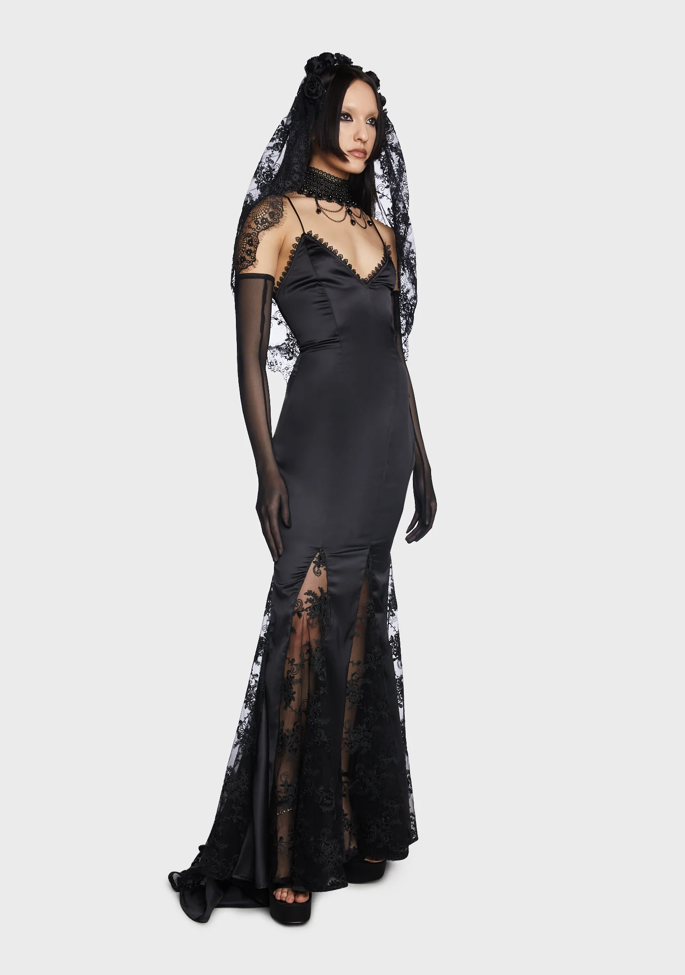 Shivered Spine Maxi Dress - Image 5