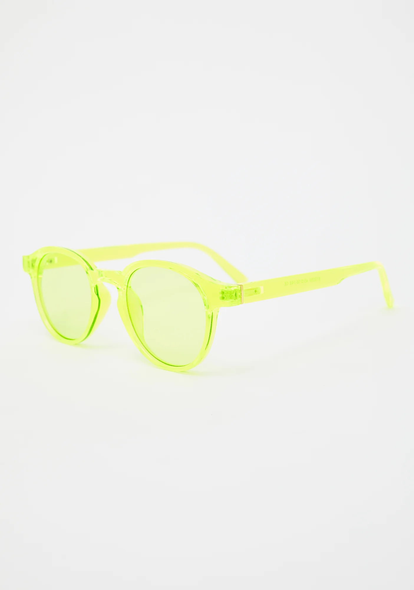 Shock We See Each Other Round Sunglasses - Image 3
