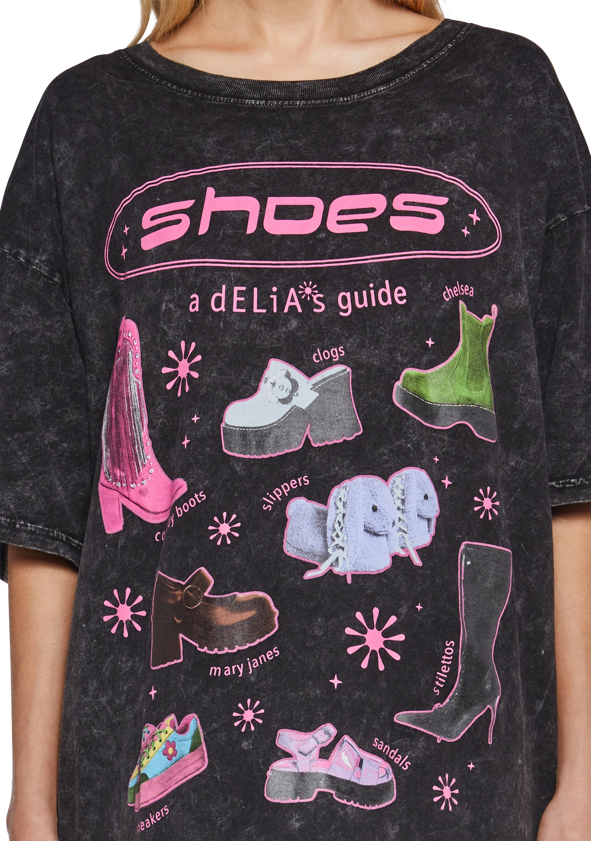 Shoe Guide Oversized Tee - Image 5