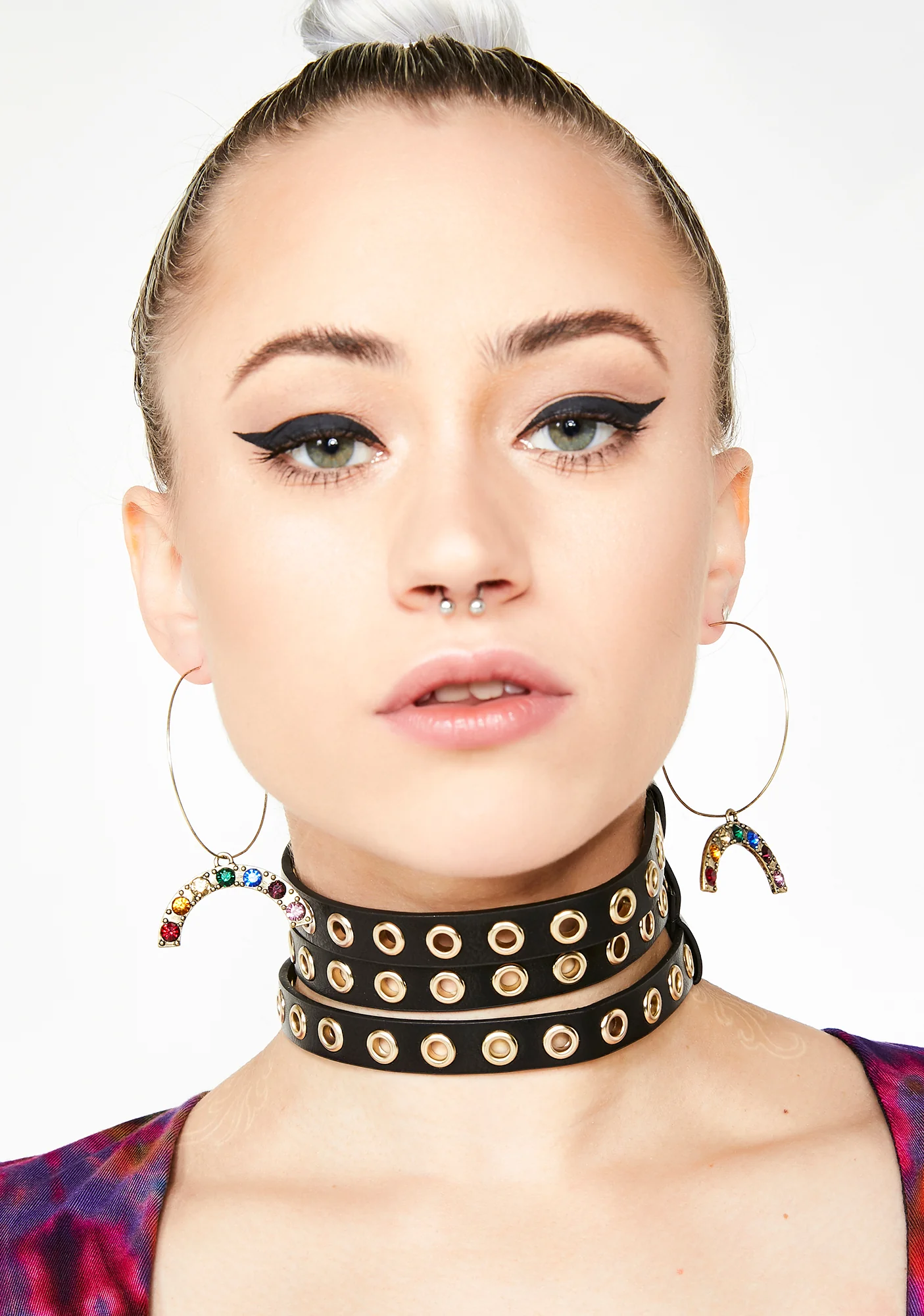 Show Me Rainbowz Hoop Earrings - Image 3
