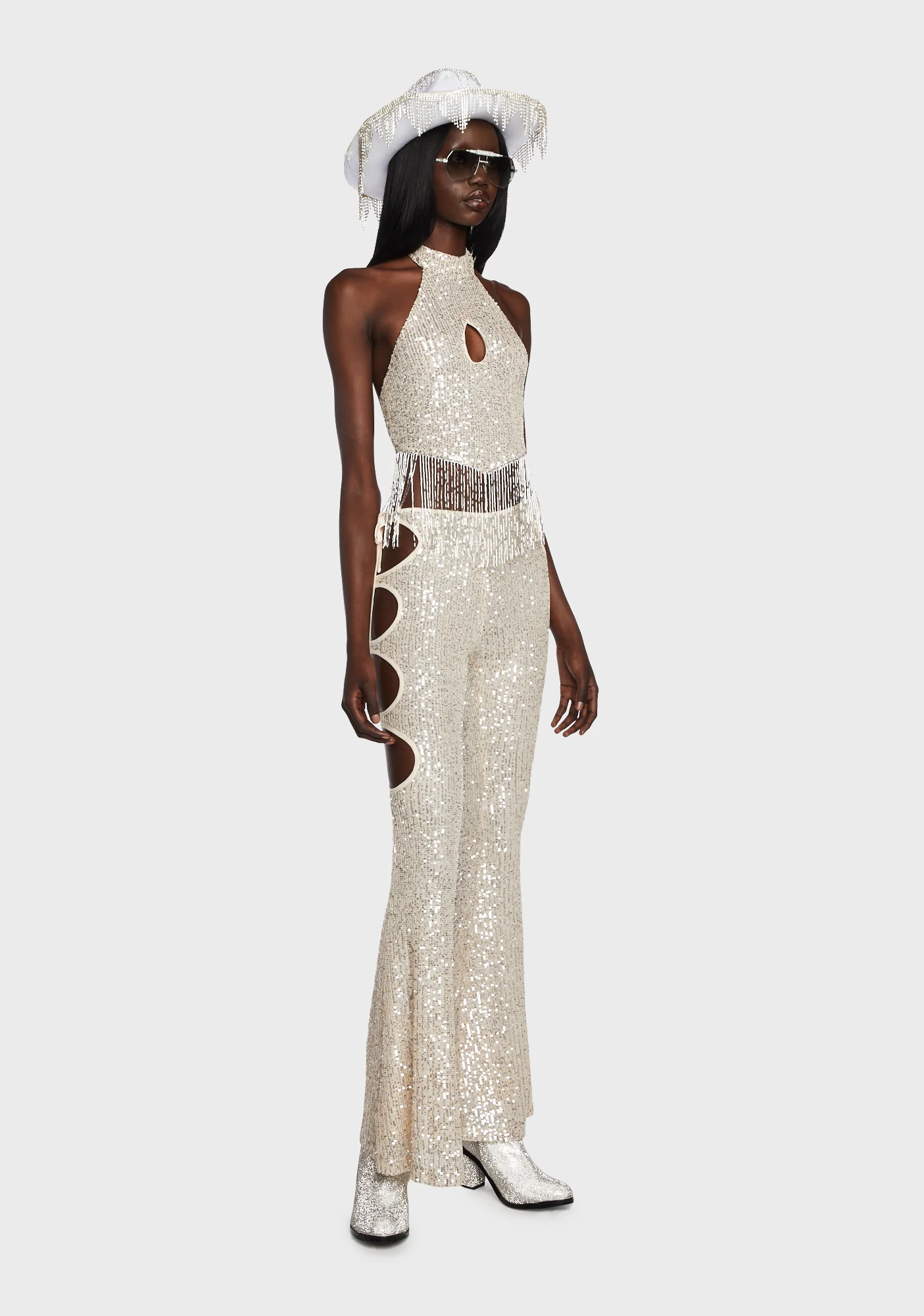 Showgirl Sequin Flares - Image 5