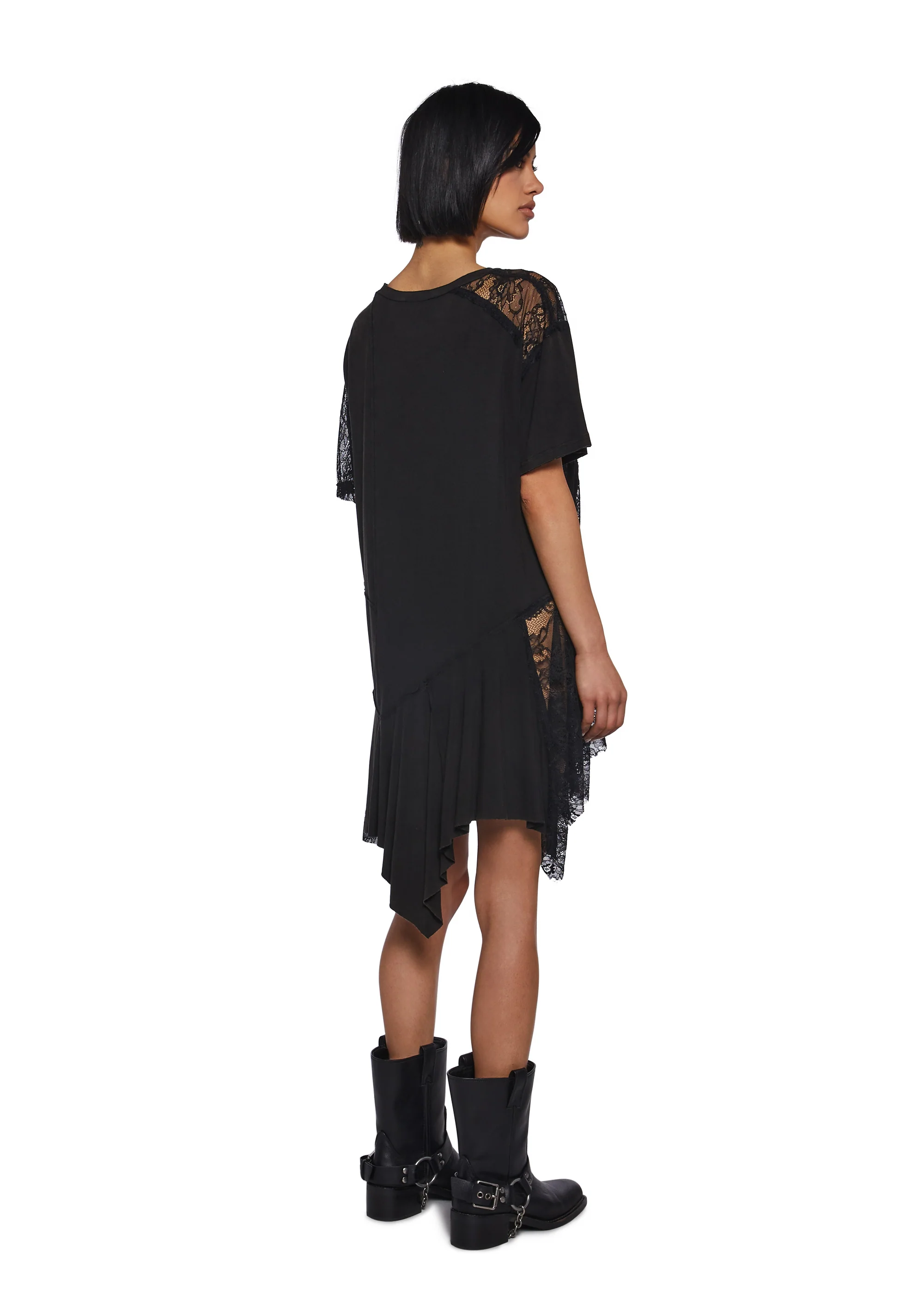 Shredded Romance Midi Dress - Image 4
