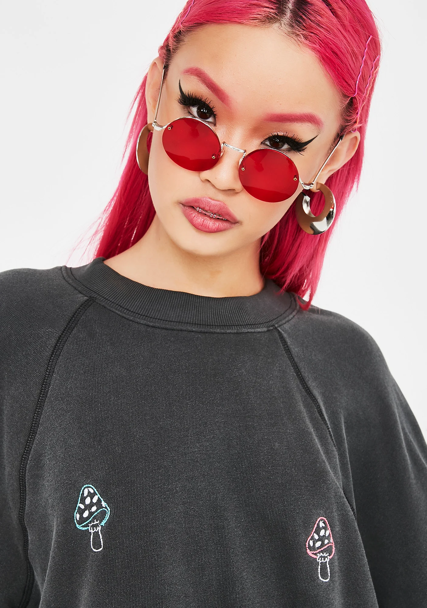 Shrooms Crewneck Sweatshirt - Image 2