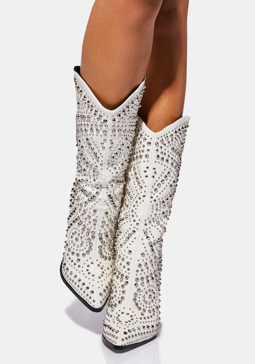Shut The Club Down Stiletto Booties - Image 3