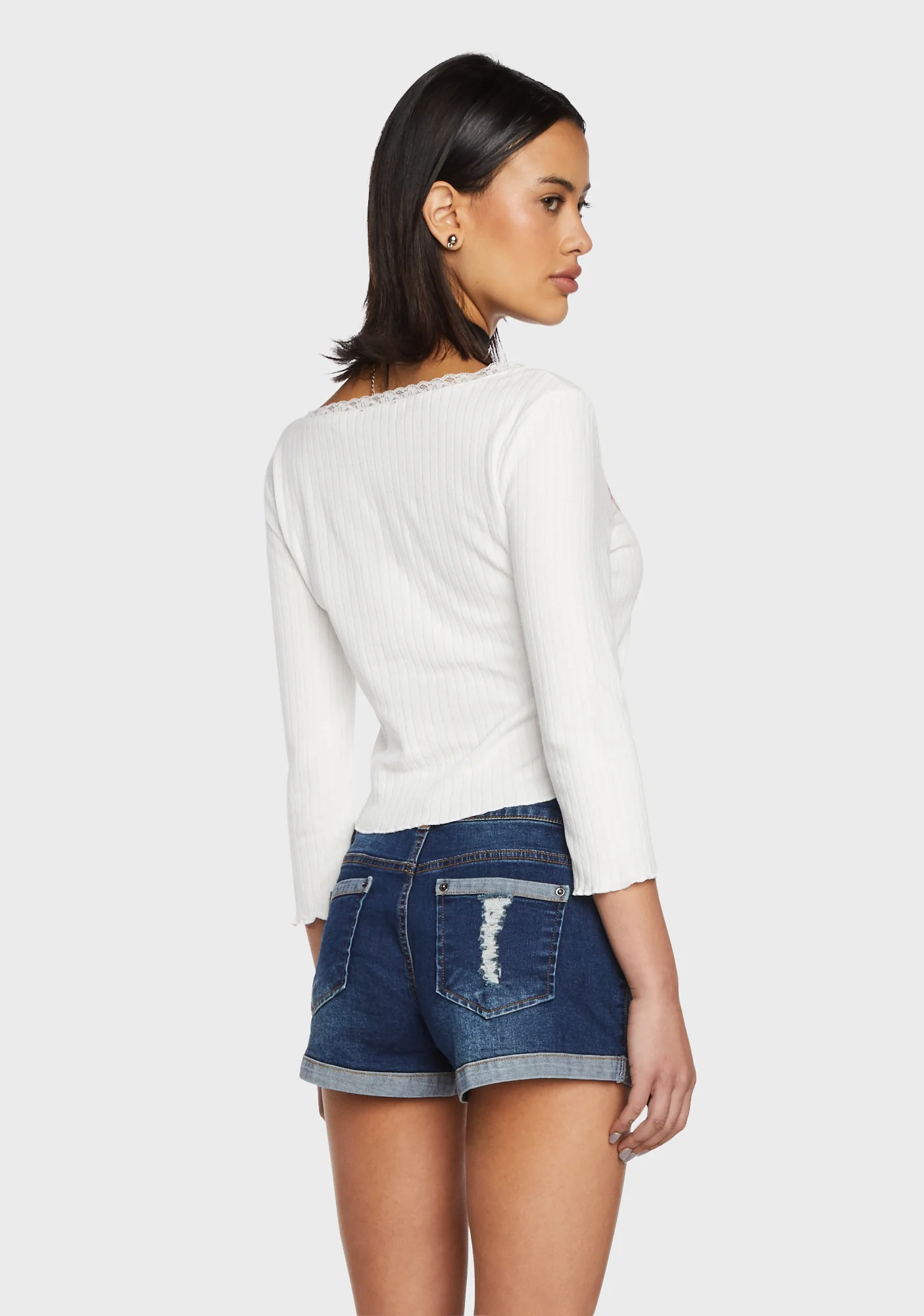 Sidewalk Stroll Crop Cardigan - Image 4