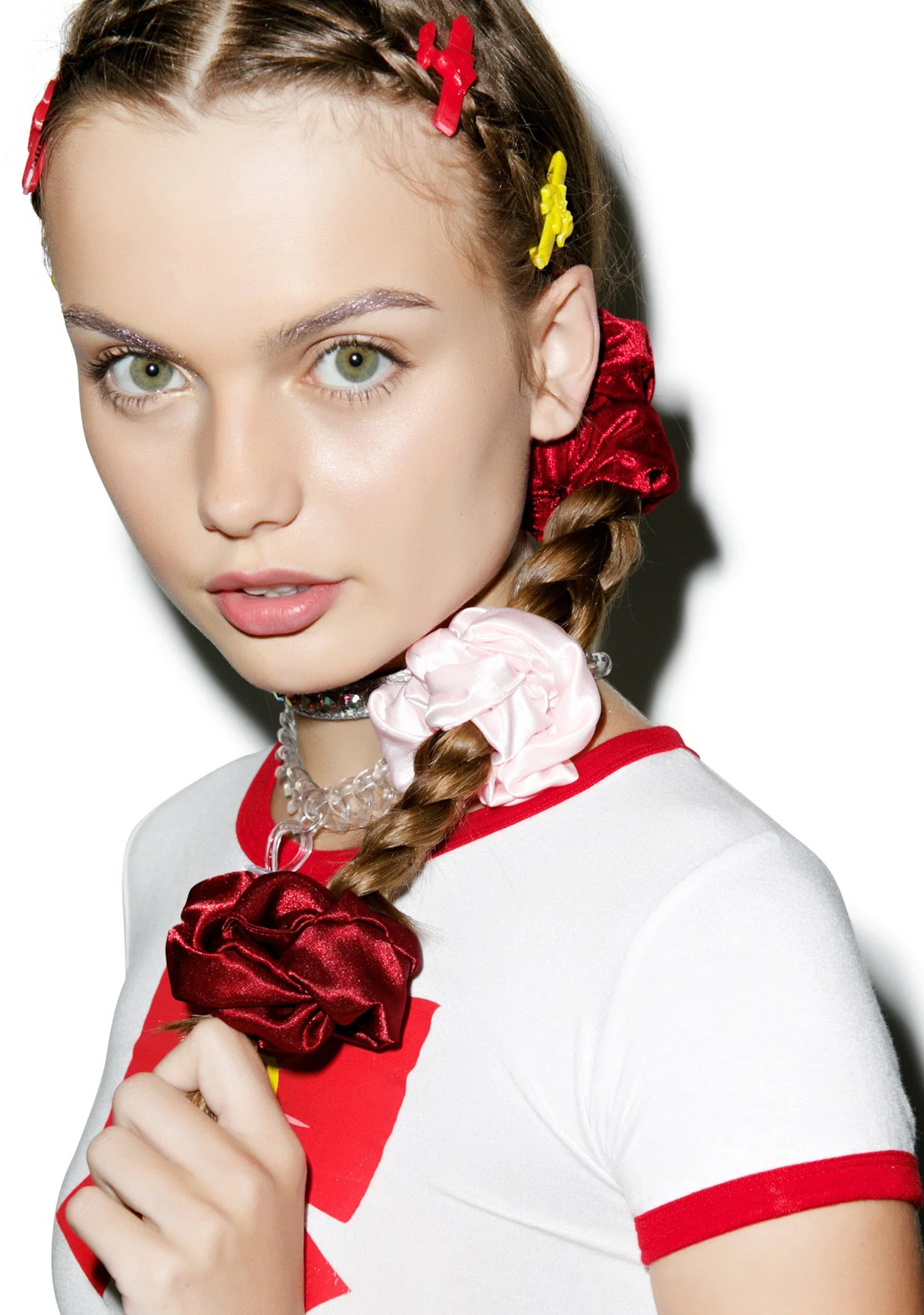 Silk Barbae Bitch Scrunchie - Red - Image 14