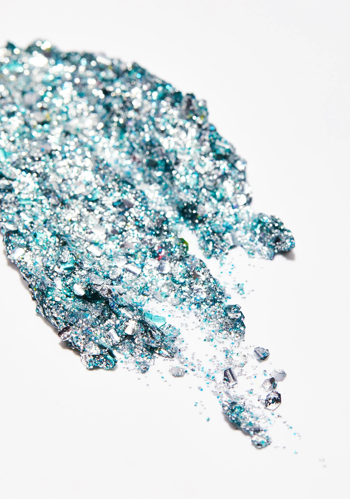Silver Biodegradable Glitter Gel - Image 2