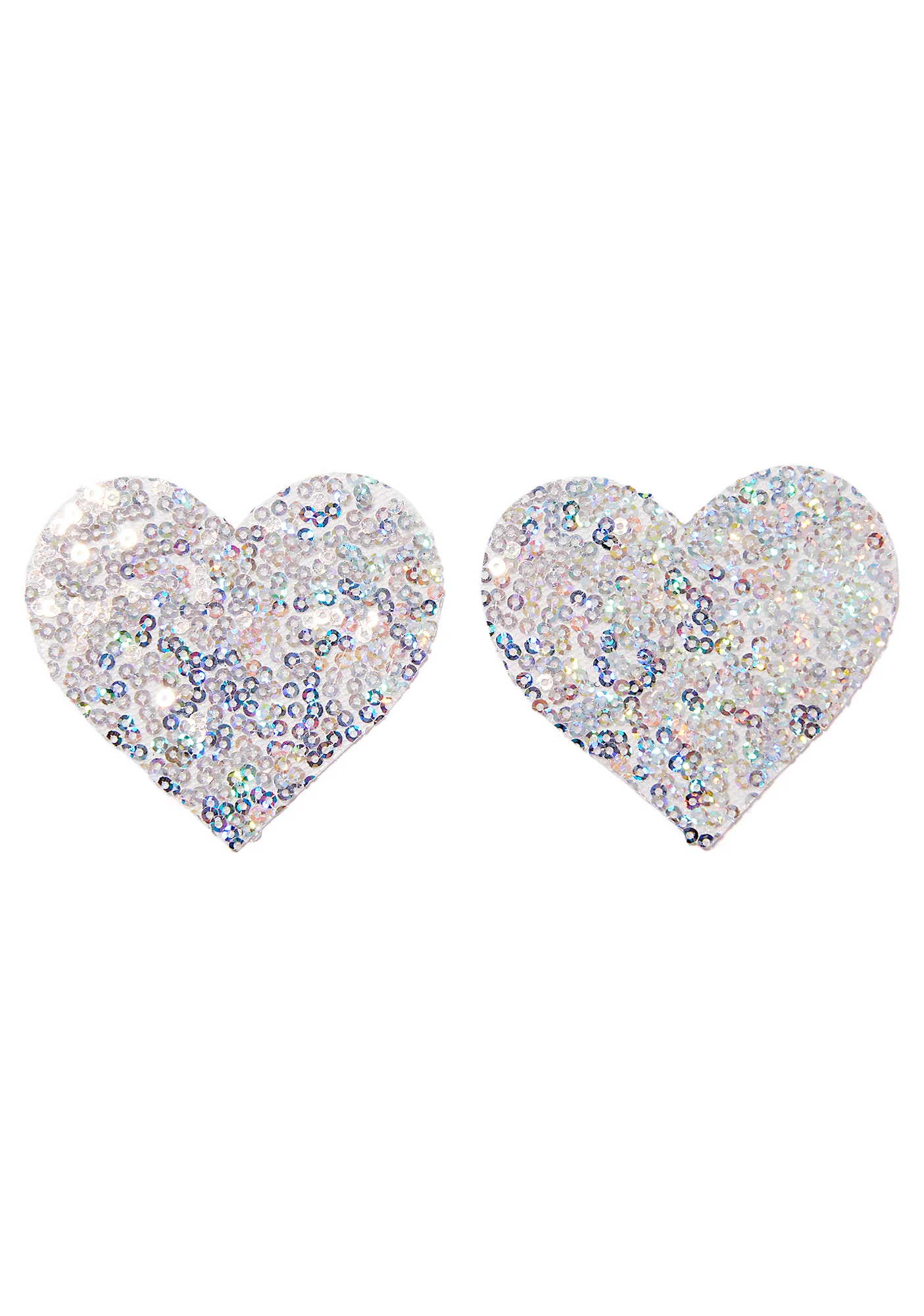 Silver Sequin Pasties - Image 2