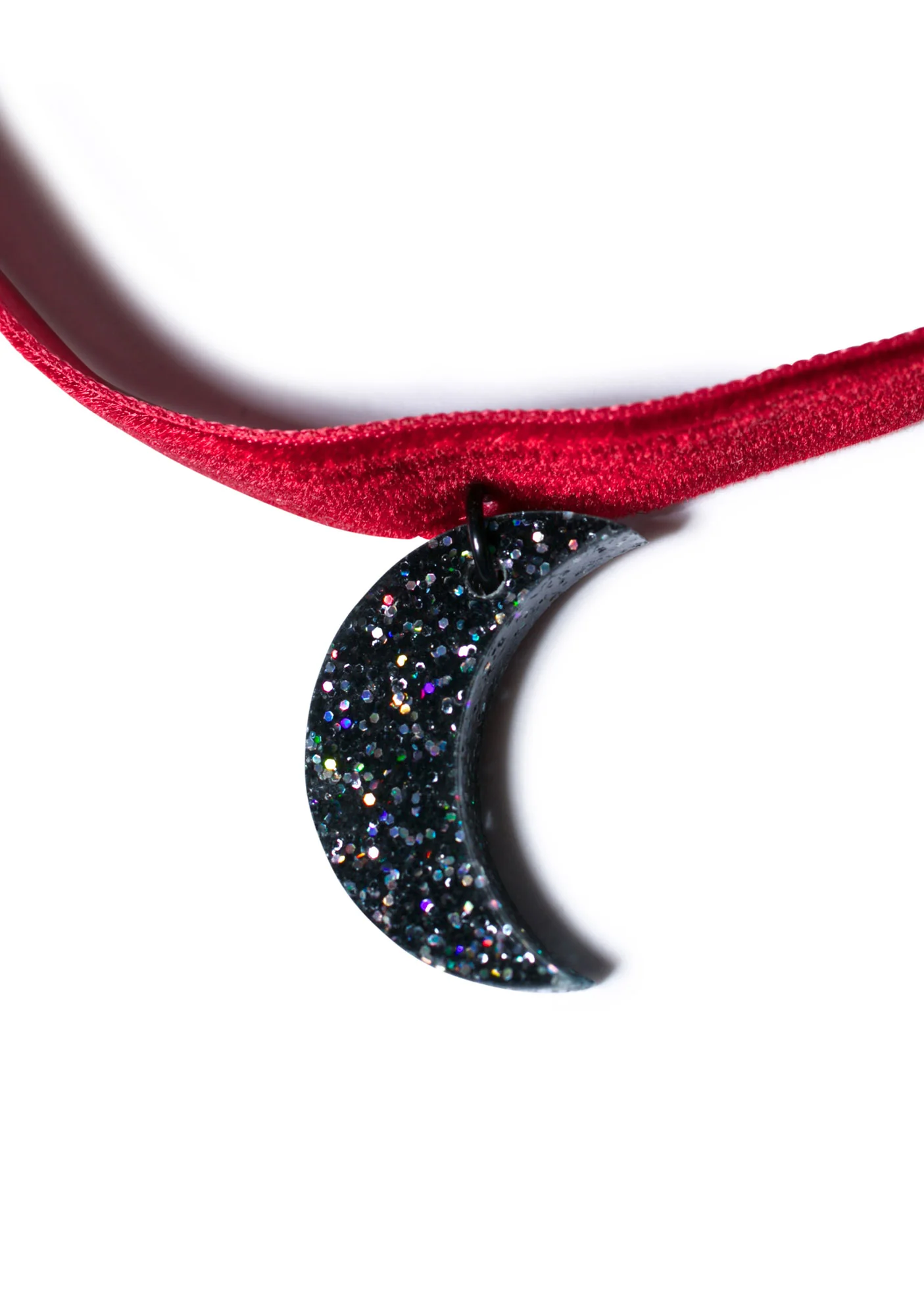 Simple Moon Velvet Choker - Image 3