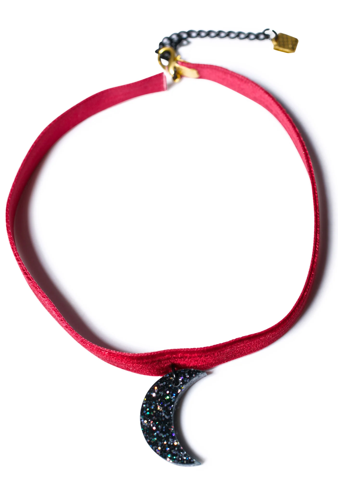 Simple Moon Velvet Choker - Image 4