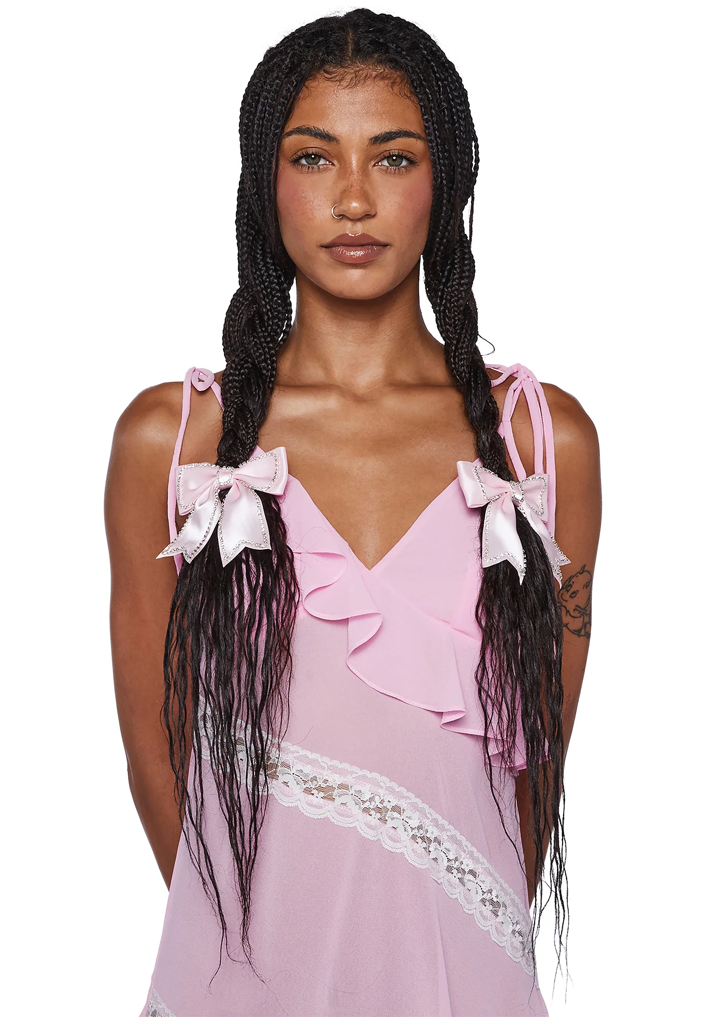 Simply Precious Hair Clips - Pink - Image 2