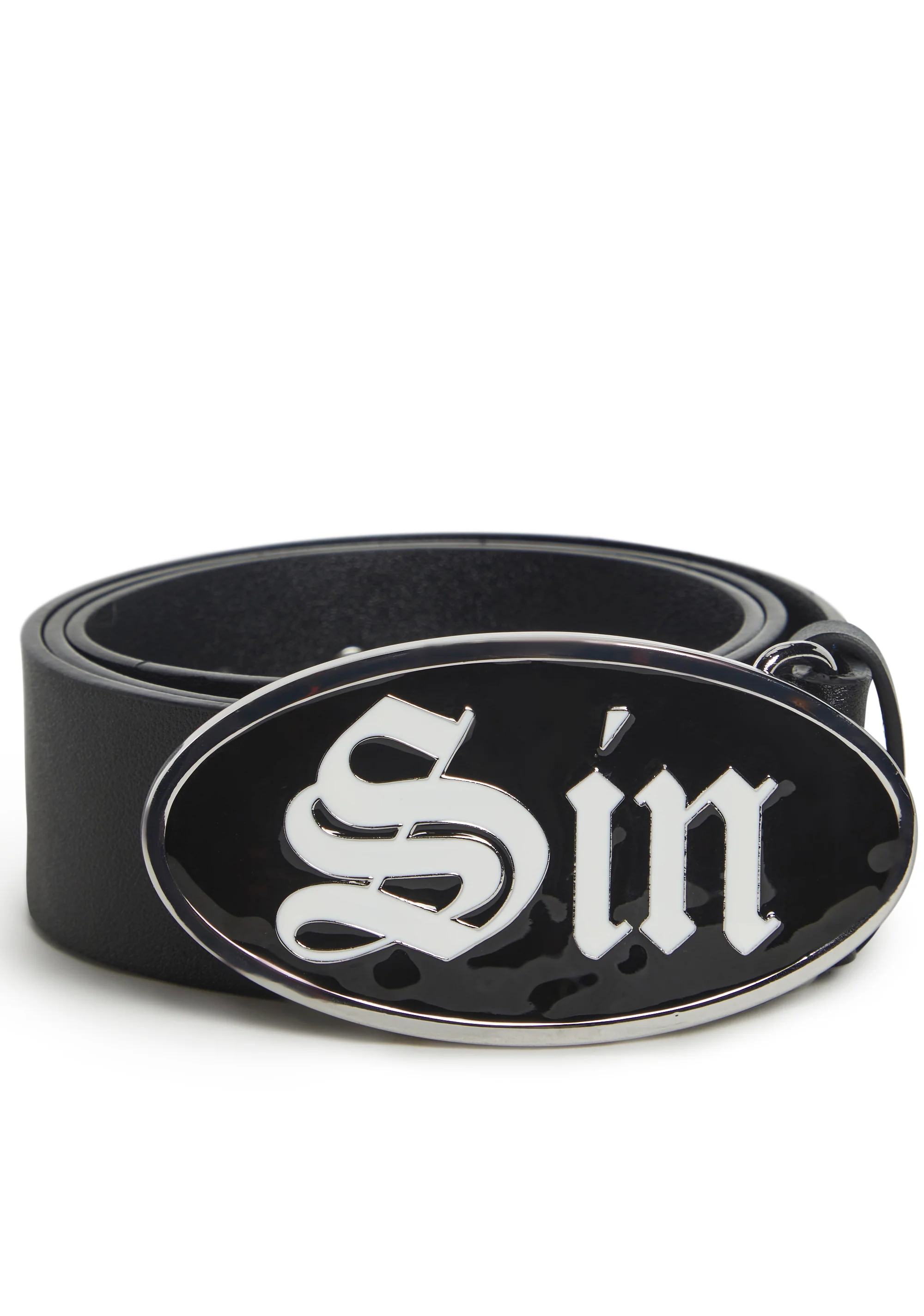 Sin Enamel Buckle Belt - Image 2