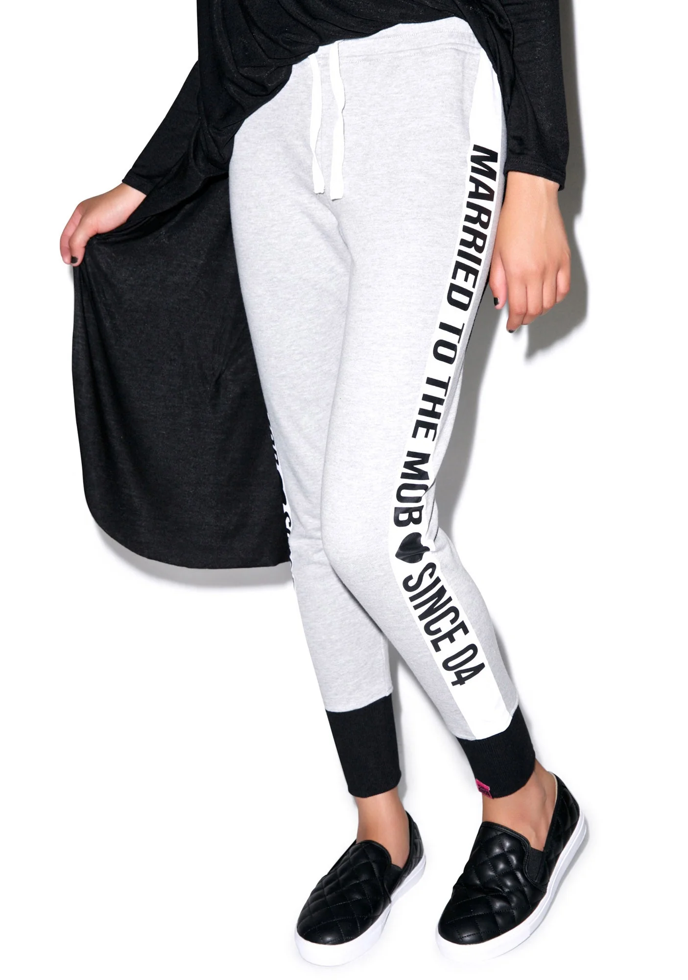 Since 04 Fleece Sweatpants - Light Gray - Image 7