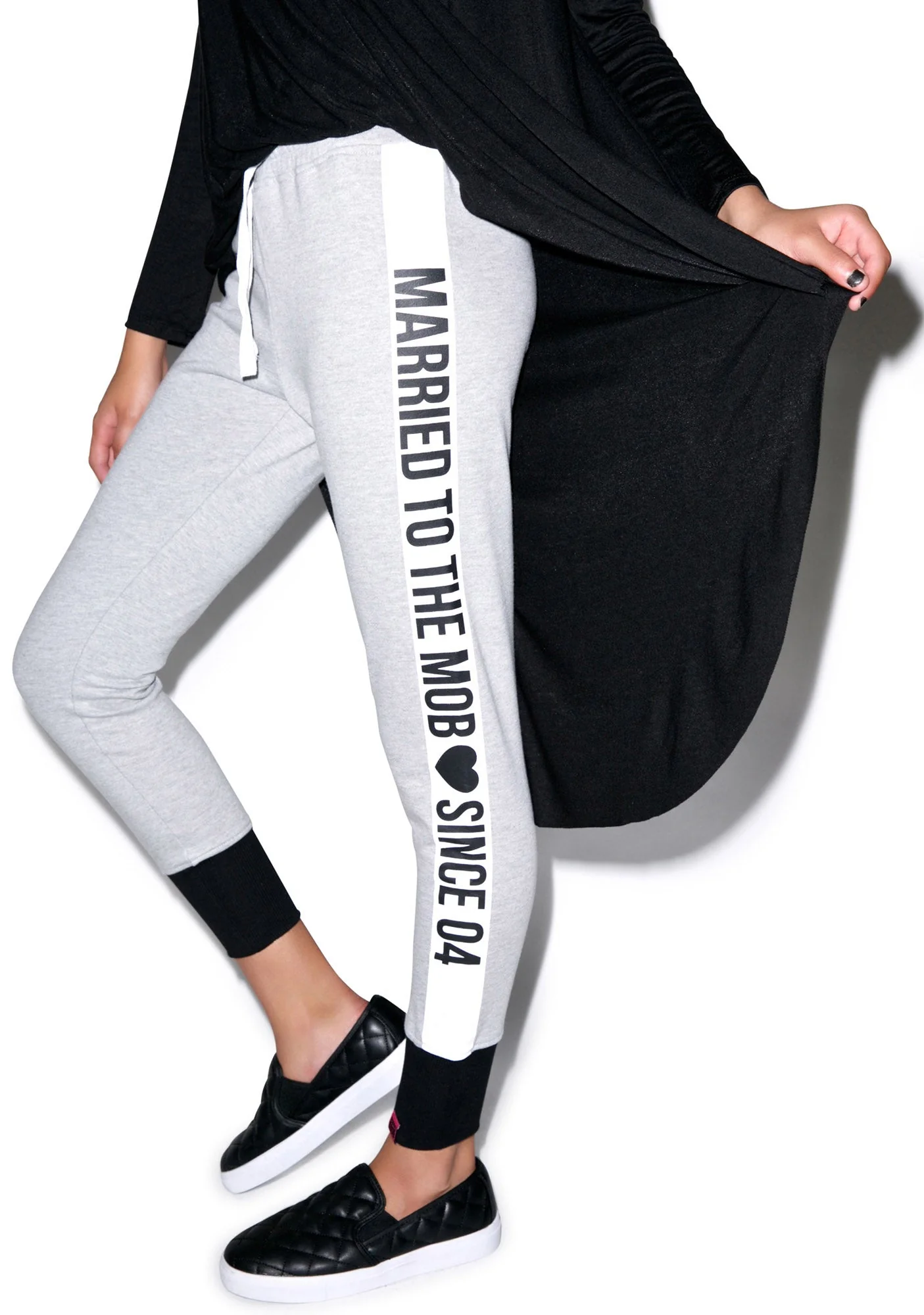 Since 04 Fleece Sweatpants - Light Gray - Image 8
