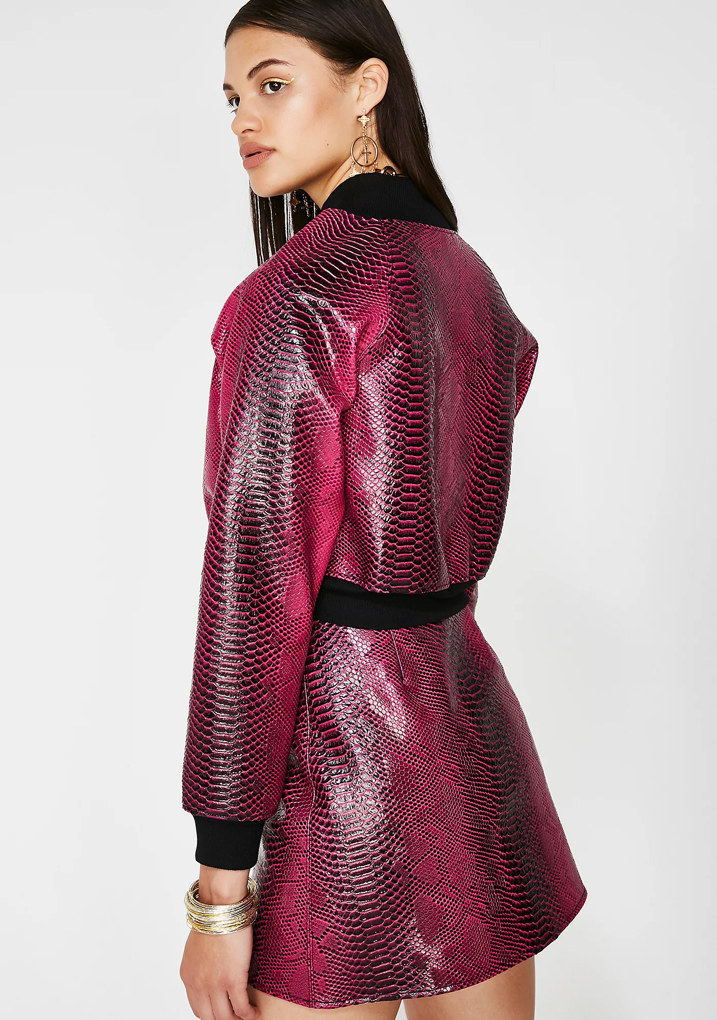Sinful Seductress Crop Jacket - Image 4