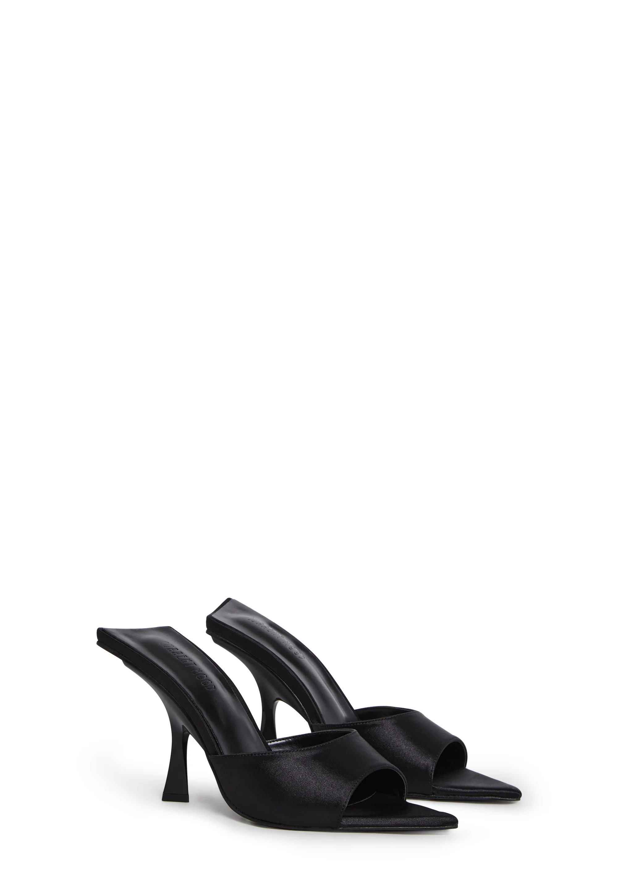 Cutie Escape Peep Toe Heels - Black - Image 3