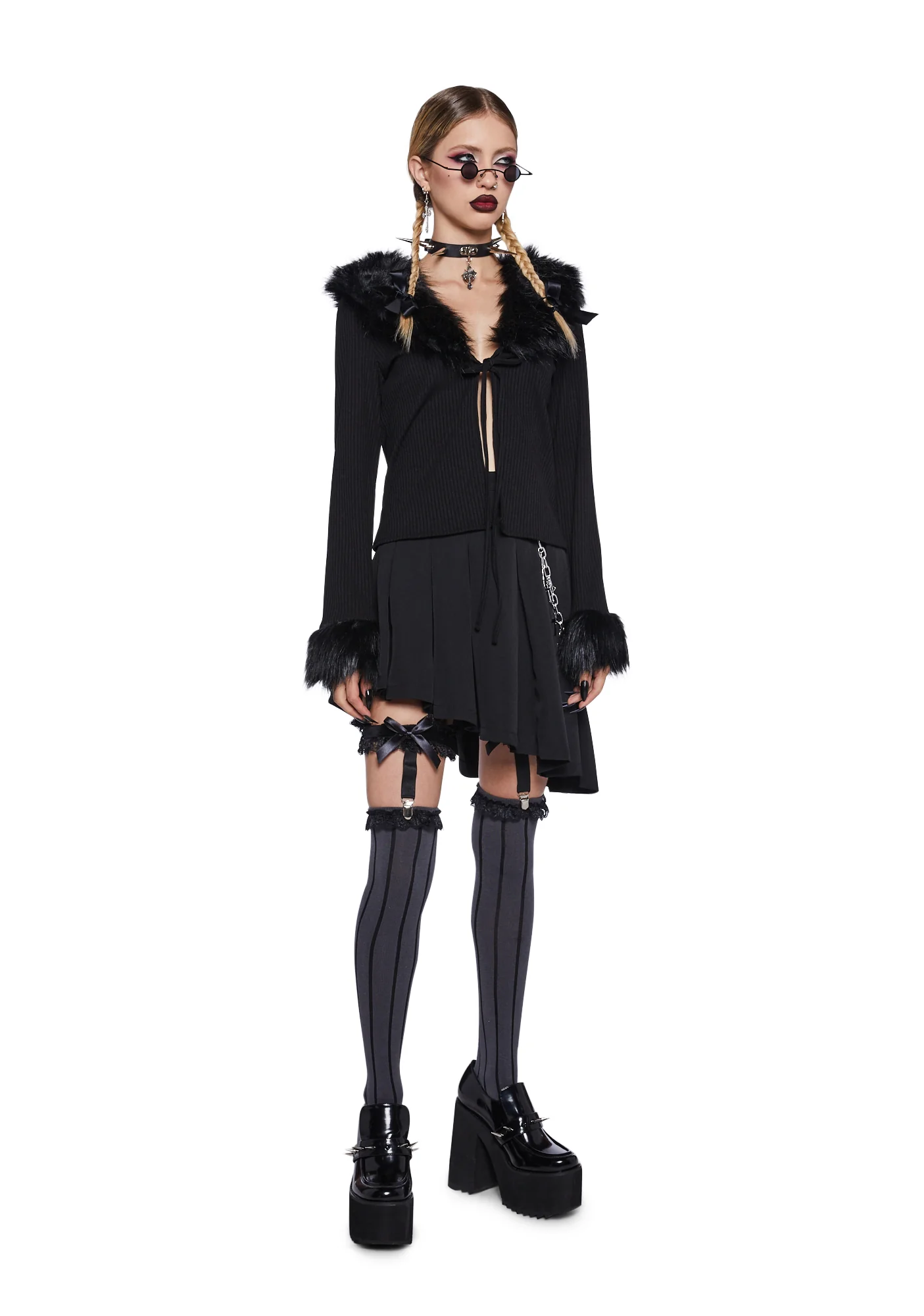 Sinister Spellbook Knit Sweater - Image 2