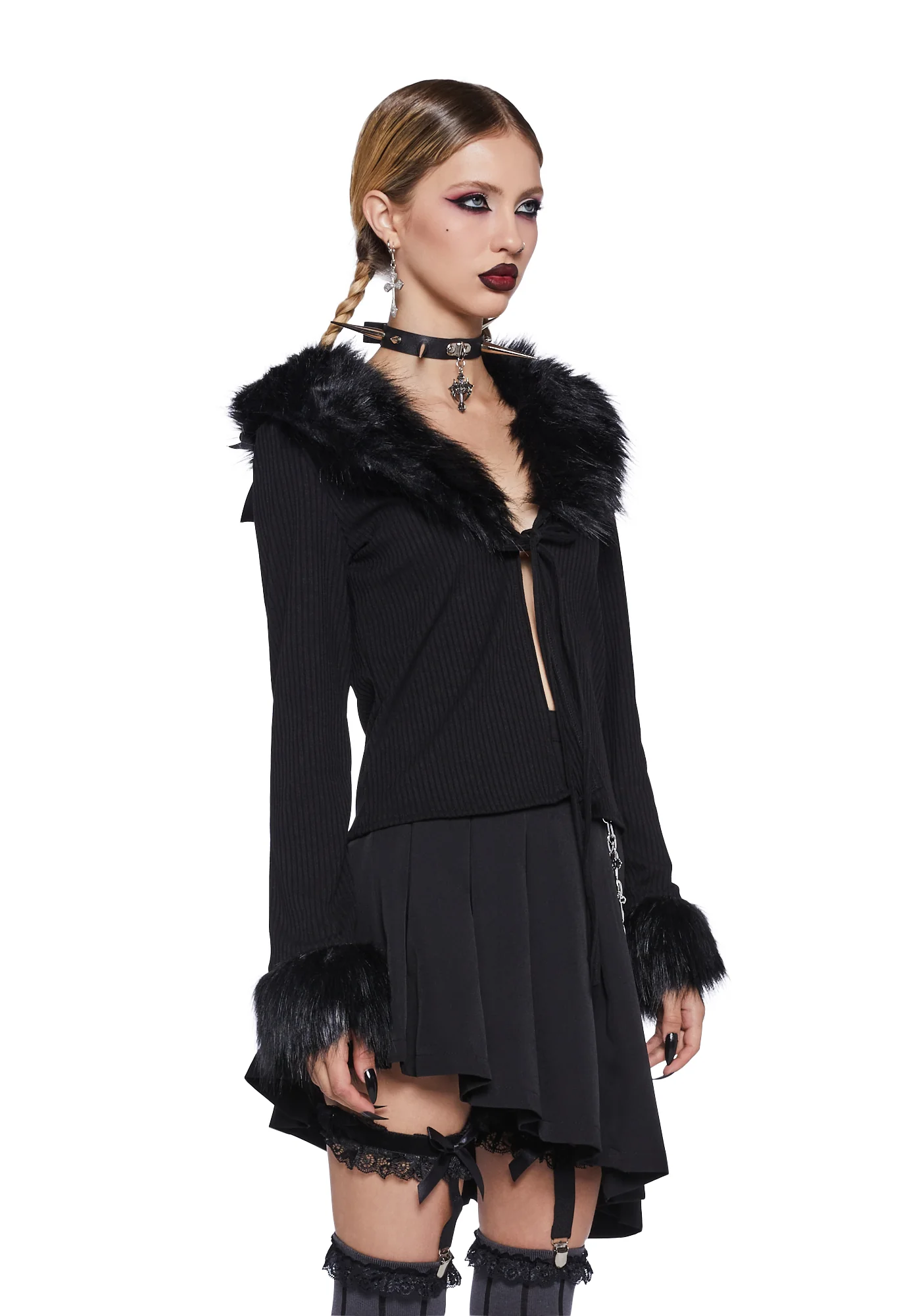Sinister Spellbook Knit Sweater - Image 3