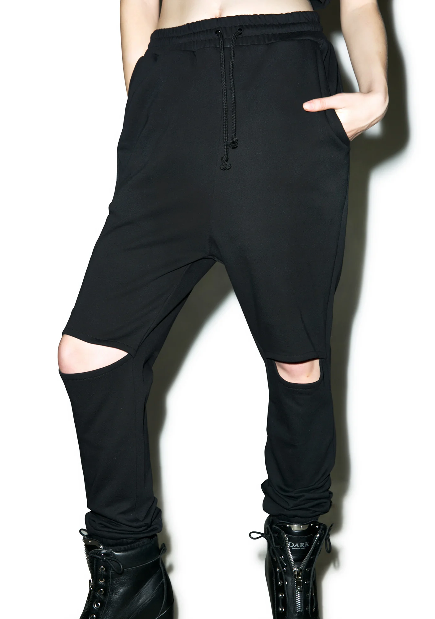 Sinner Cut-Out Sweatpants - Image 3