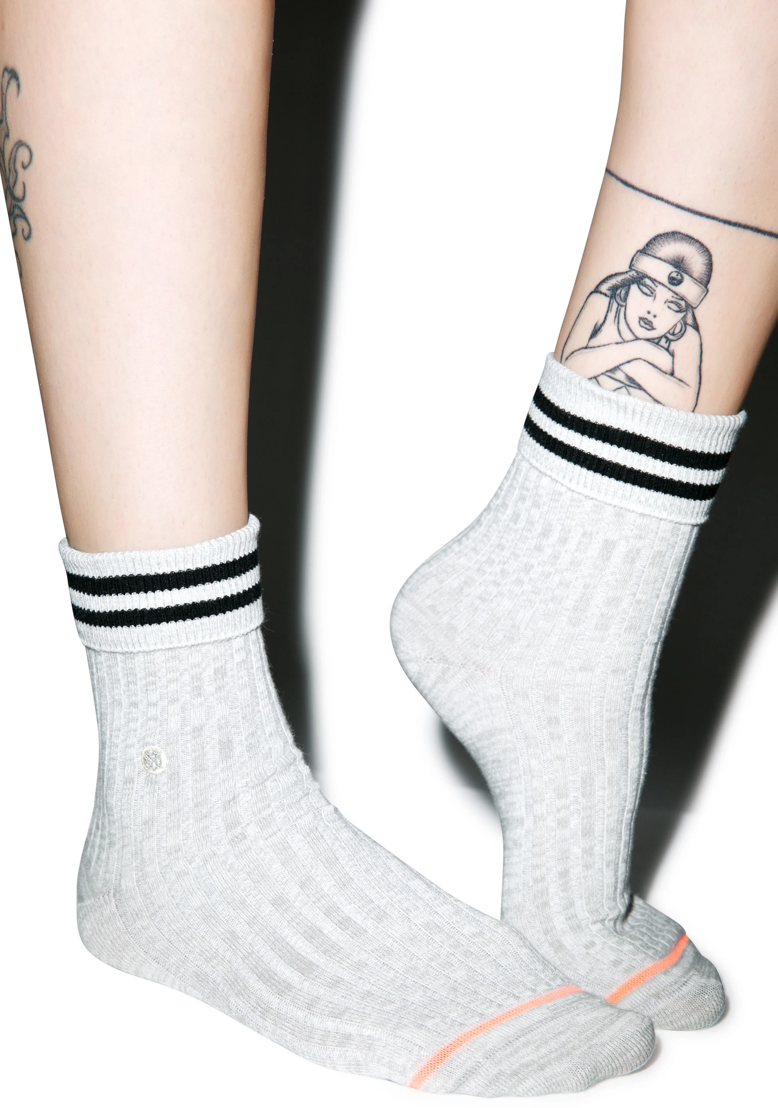 Sirianna Heather Anklet Sock - Gray - Image 2