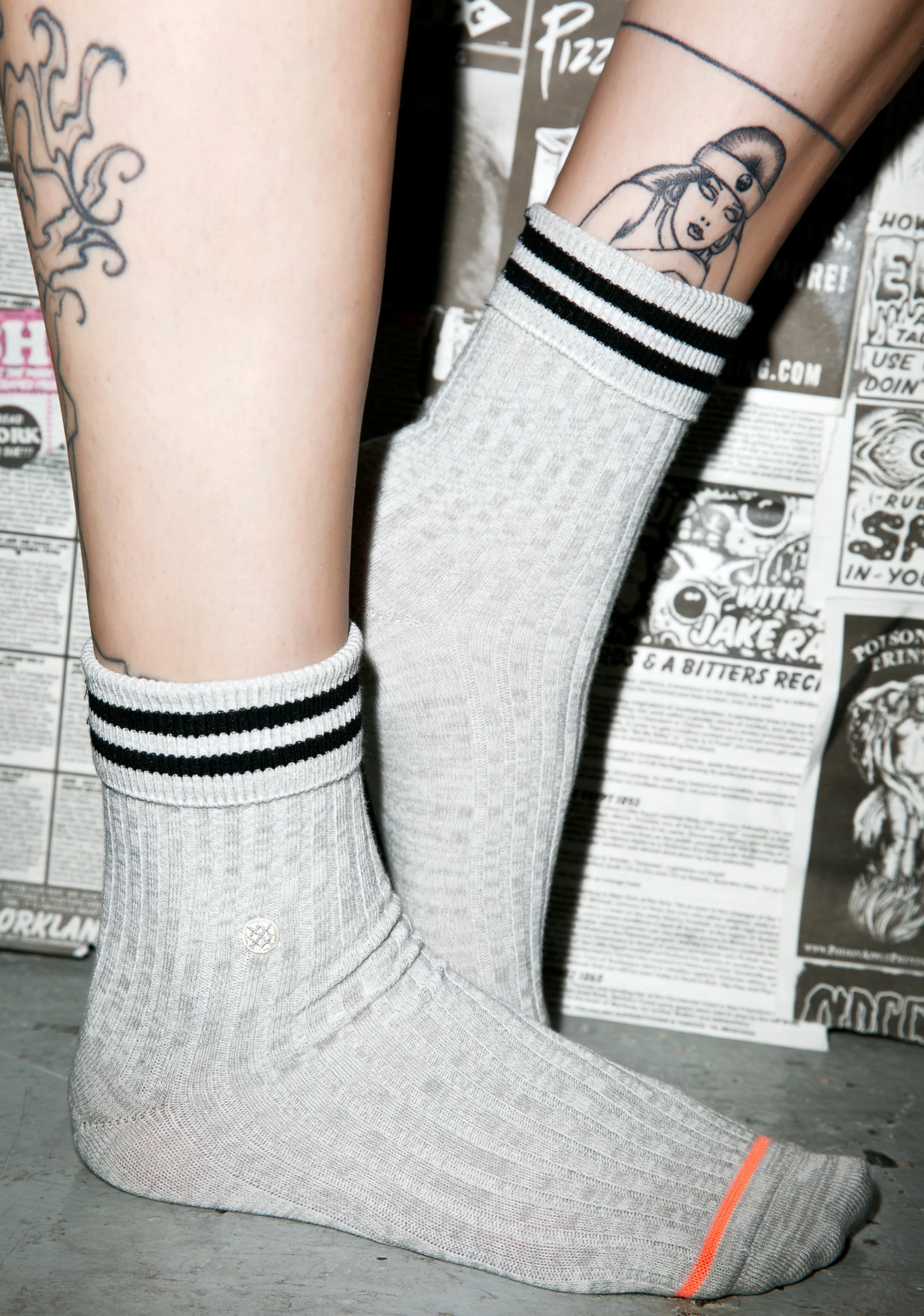 Sirianna Heather Anklet Sock - Gray - Image 4