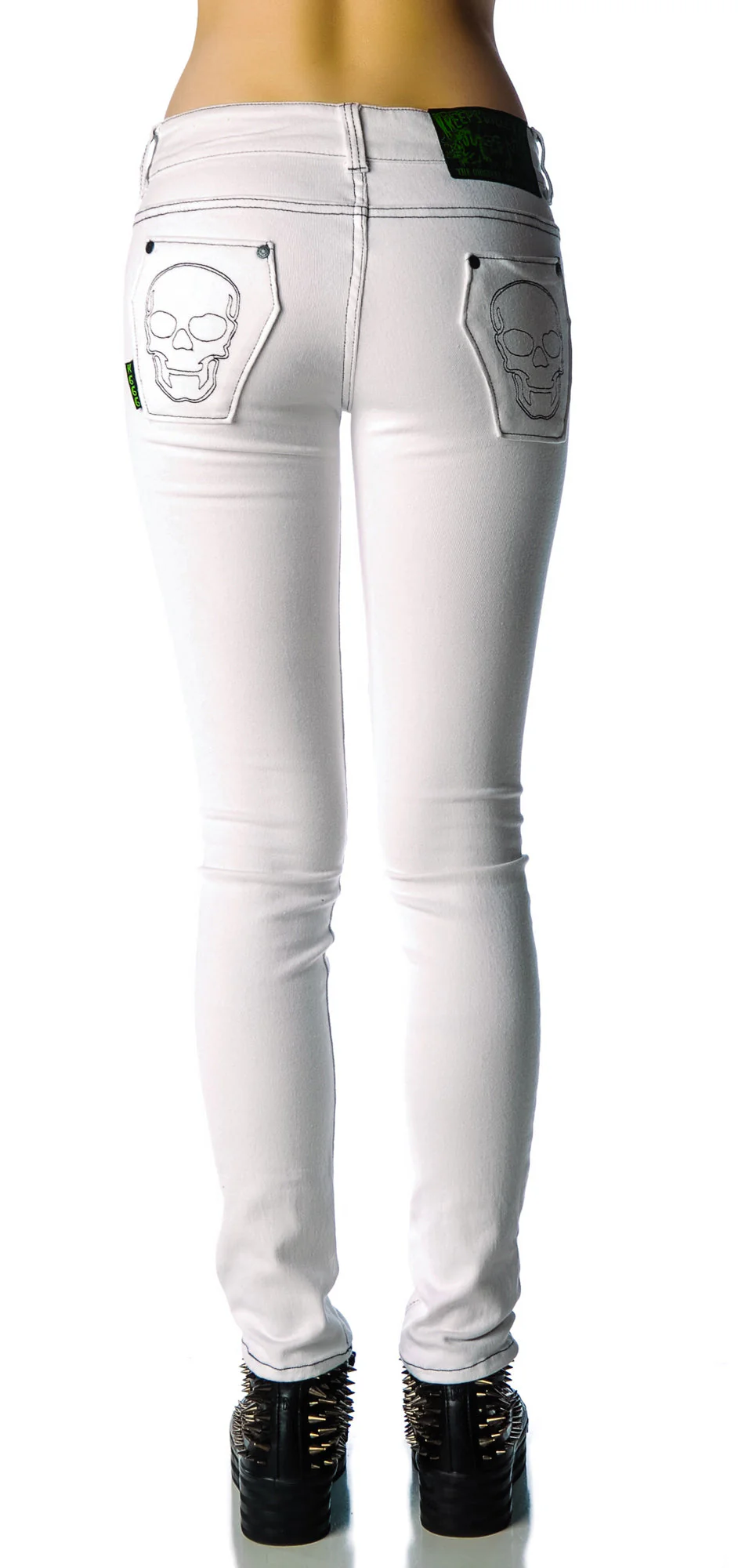 Skelebone Jeans - Black - Image 4