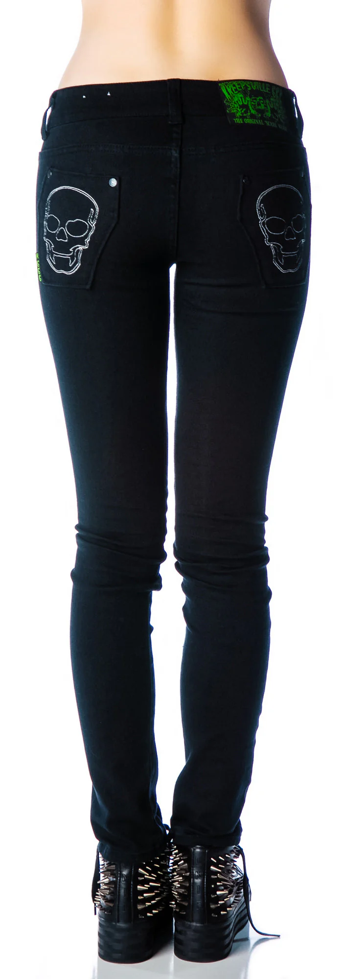 Skelebone Jeans - Black - Image 6