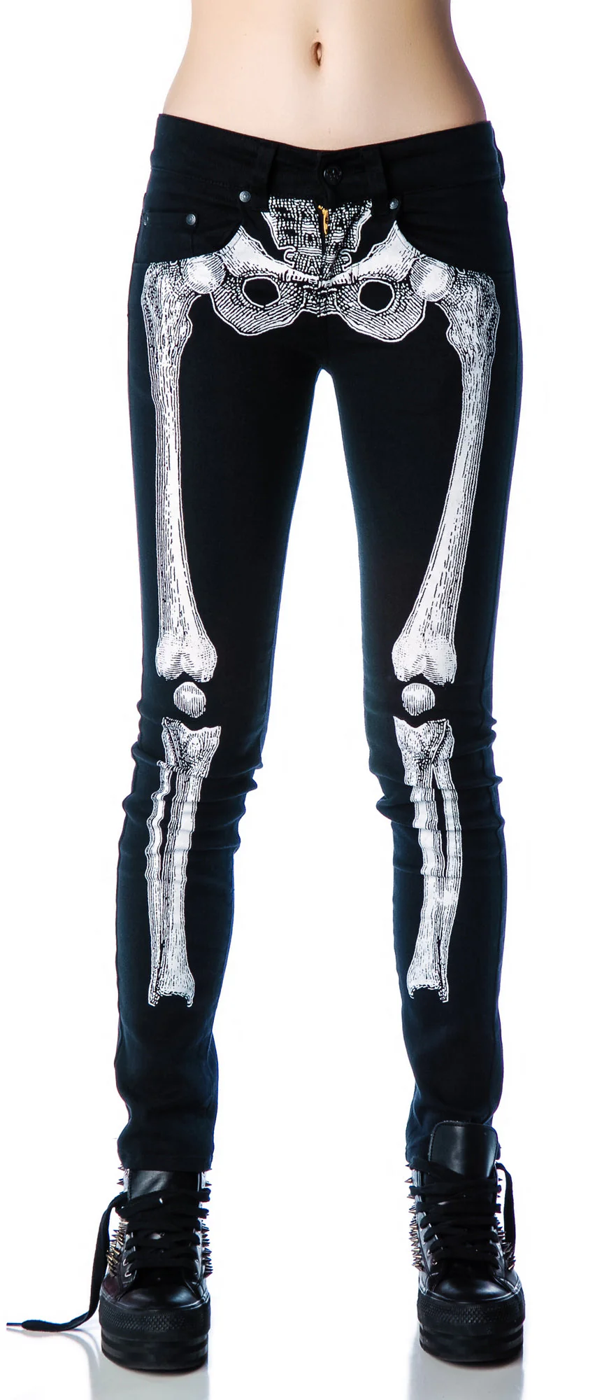Skelebone Jeans - Black - Image 7