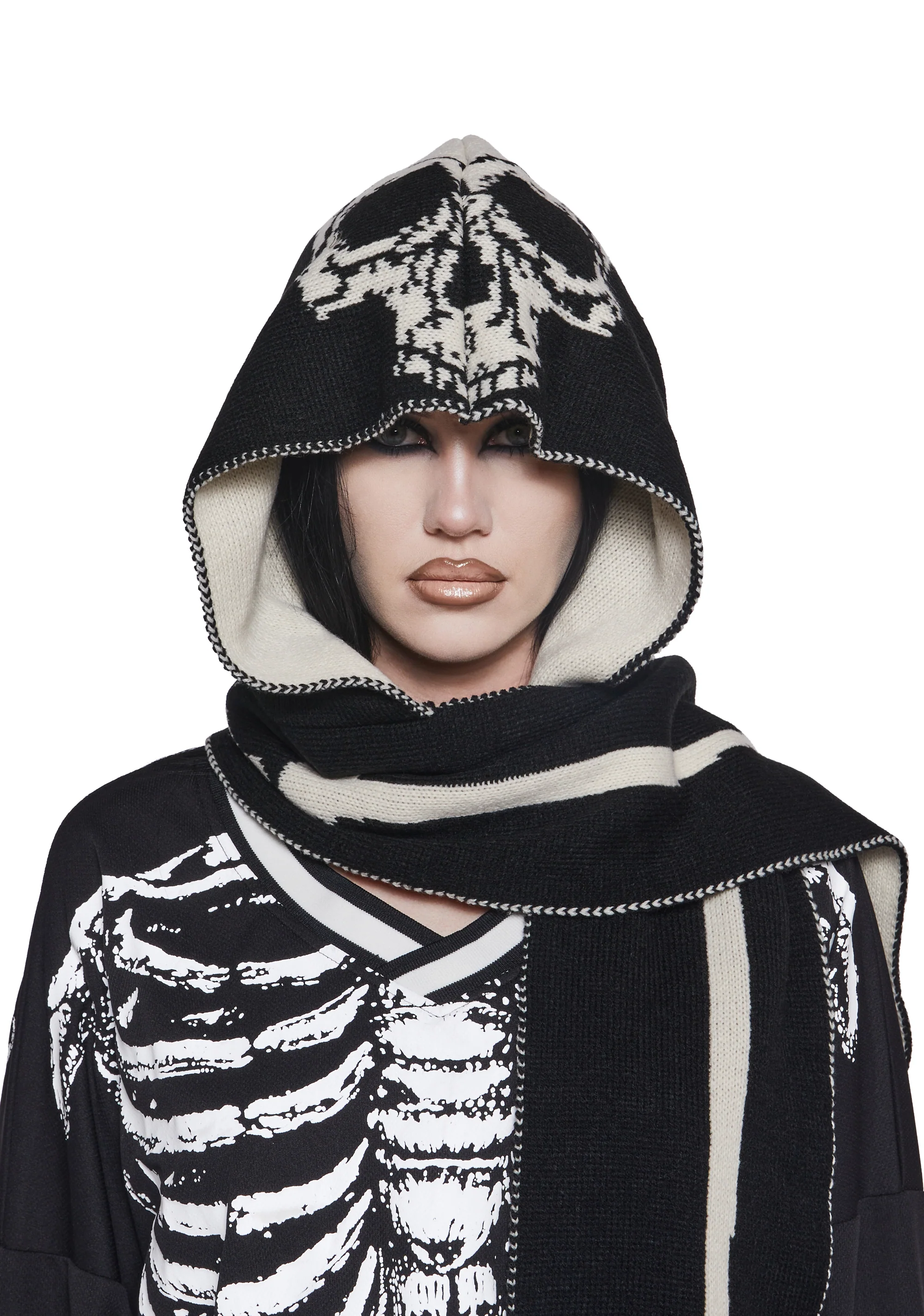 Haunted Scarf With Hood - Image 3