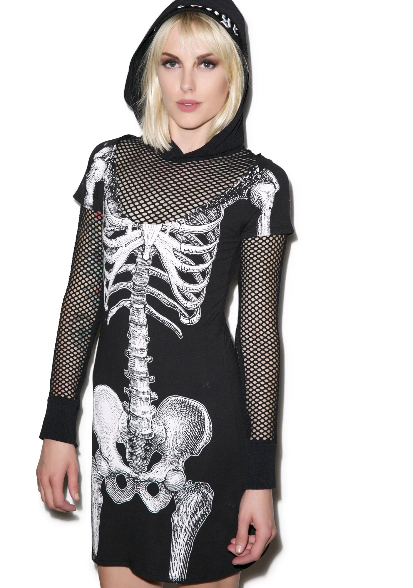 Skeleton Tunic Dress - Stripe - Image 12