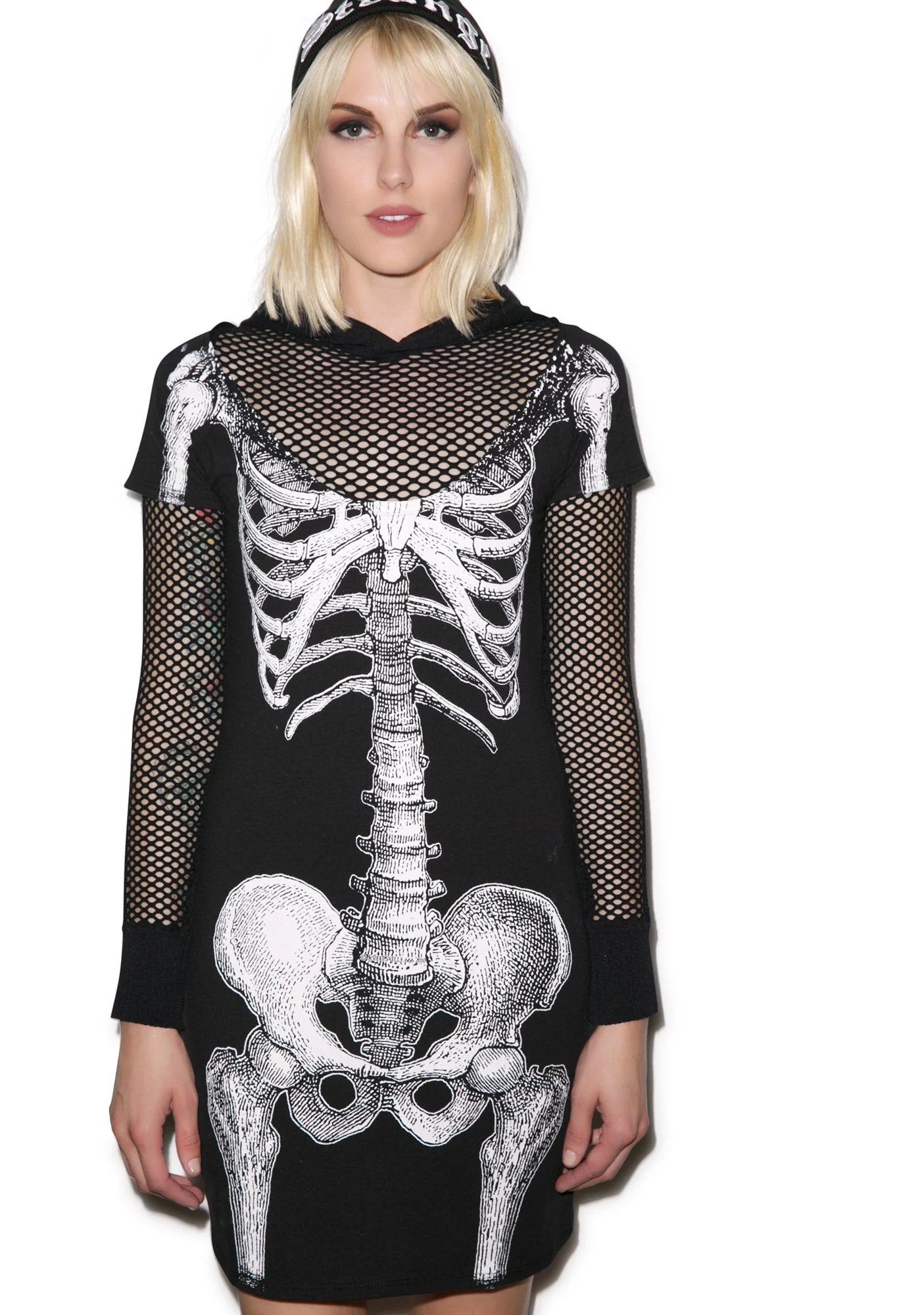 Skeleton Tunic Dress - Stripe - Image 14