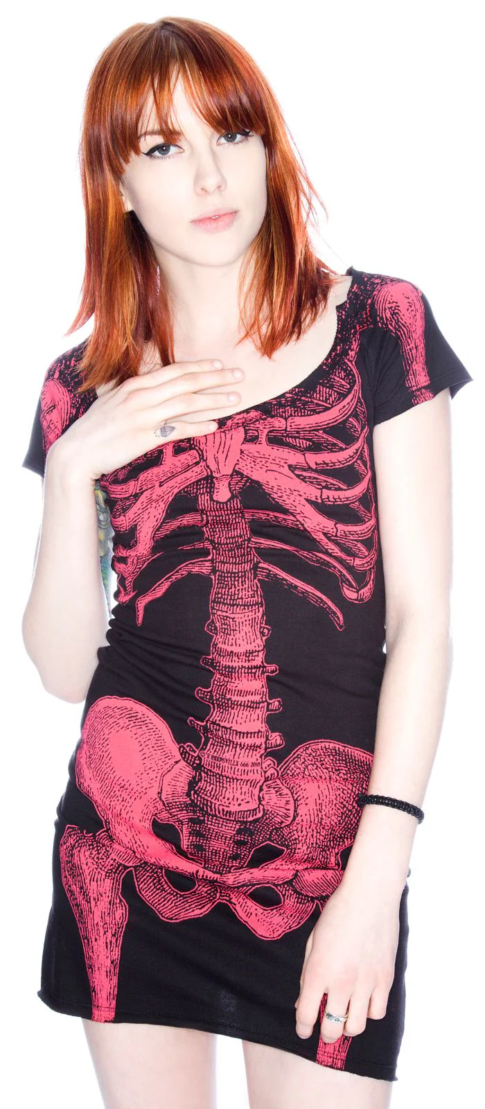 Skeleton Tunic Dress - Stripe - Image 20