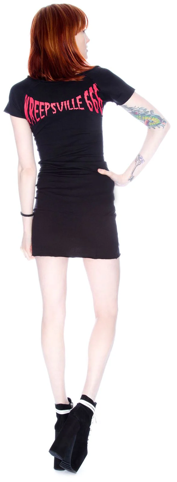 Skeleton Tunic Dress - Stripe - Image 21