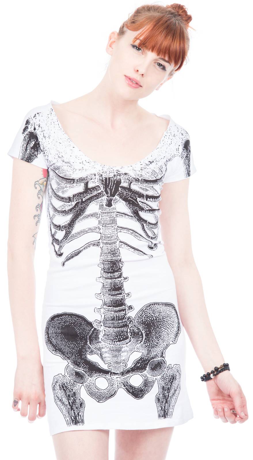 Skeleton Tunic Dress - Stripe - Image 27