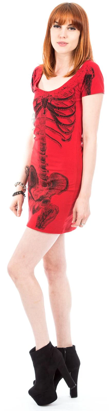 Skeleton Tunic Dress - Stripe - Image 32