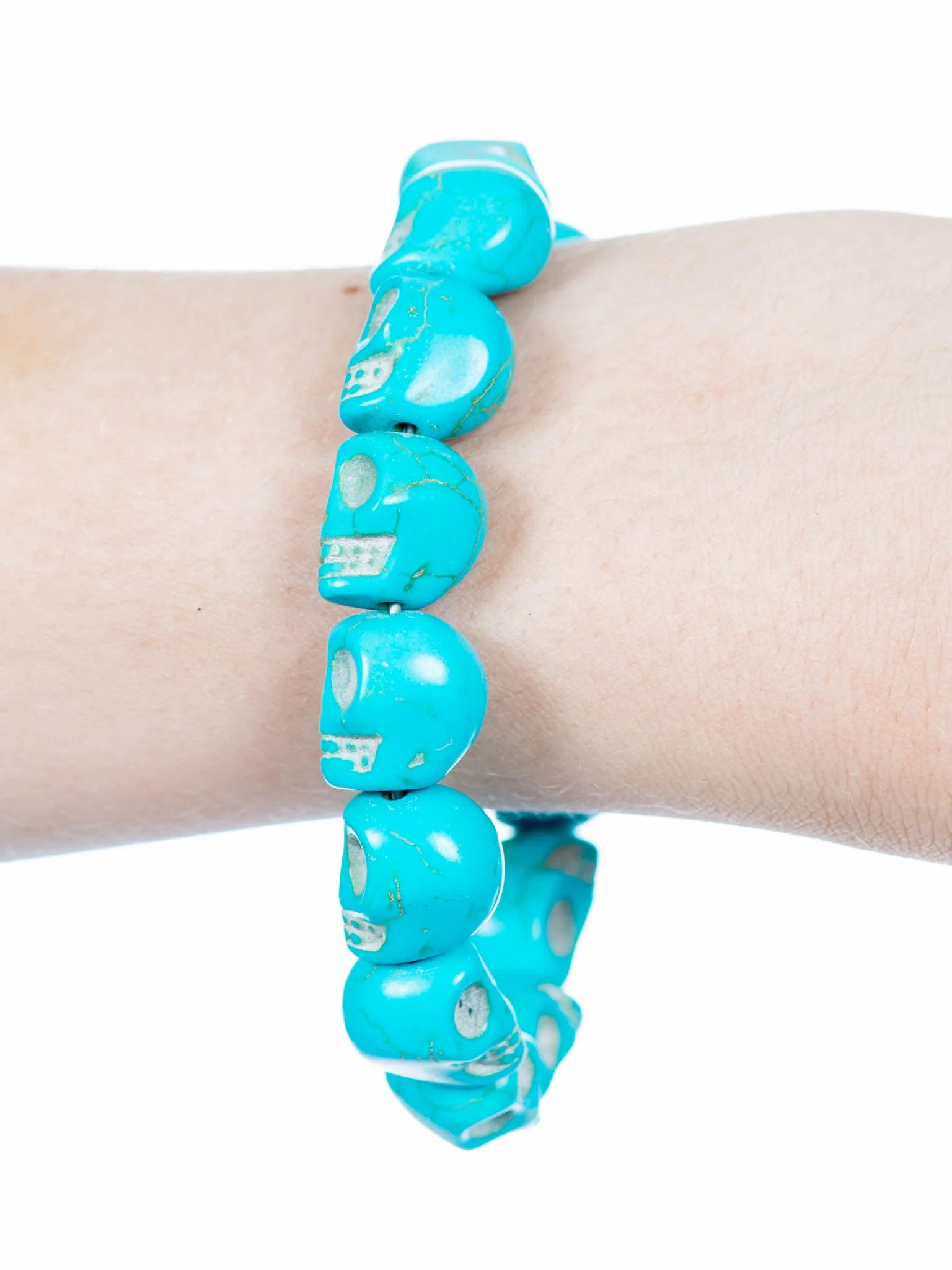 Skull Bracelet - Off White - Image 9