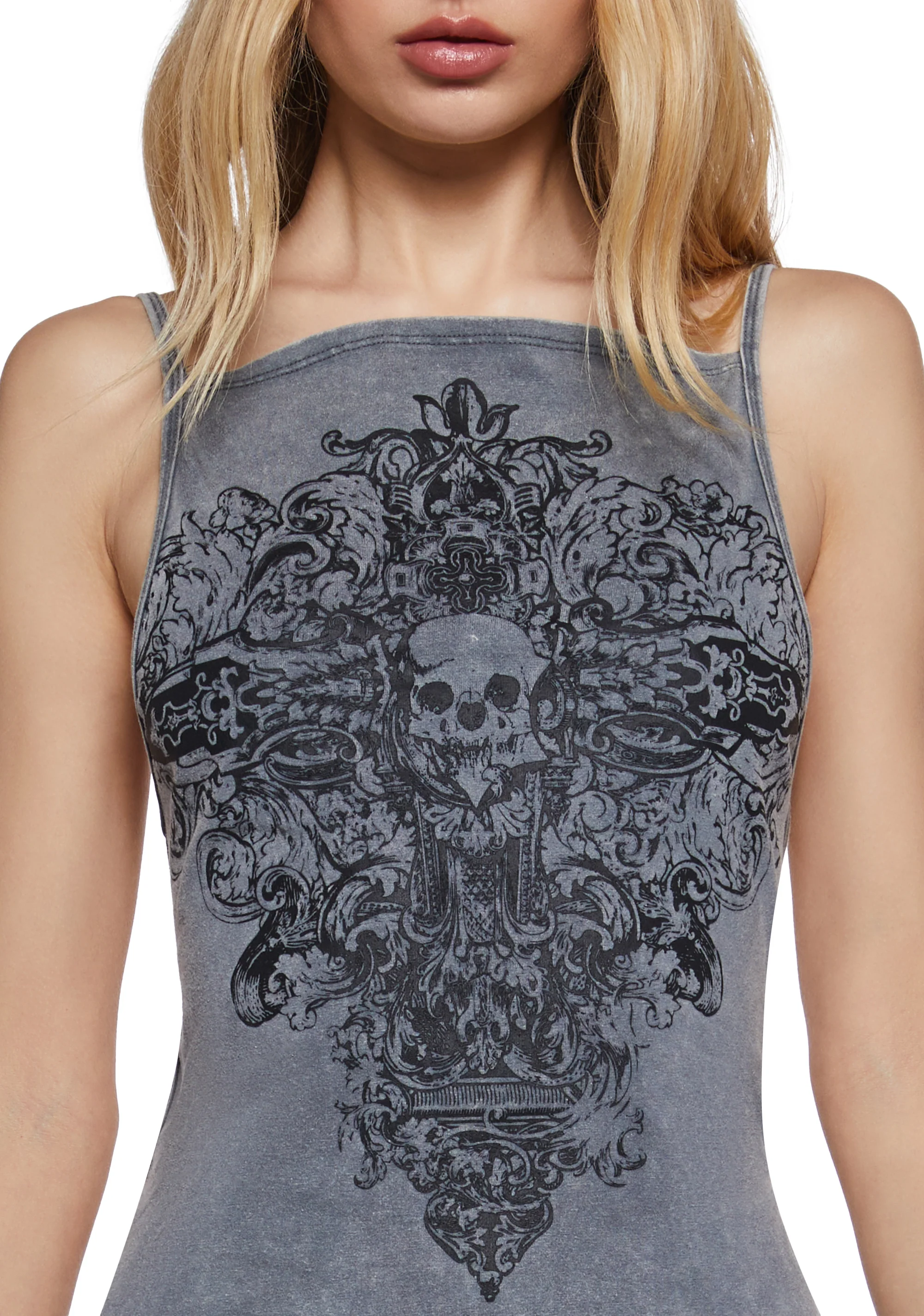 Skull Dreams Graphic Tank - Image 5